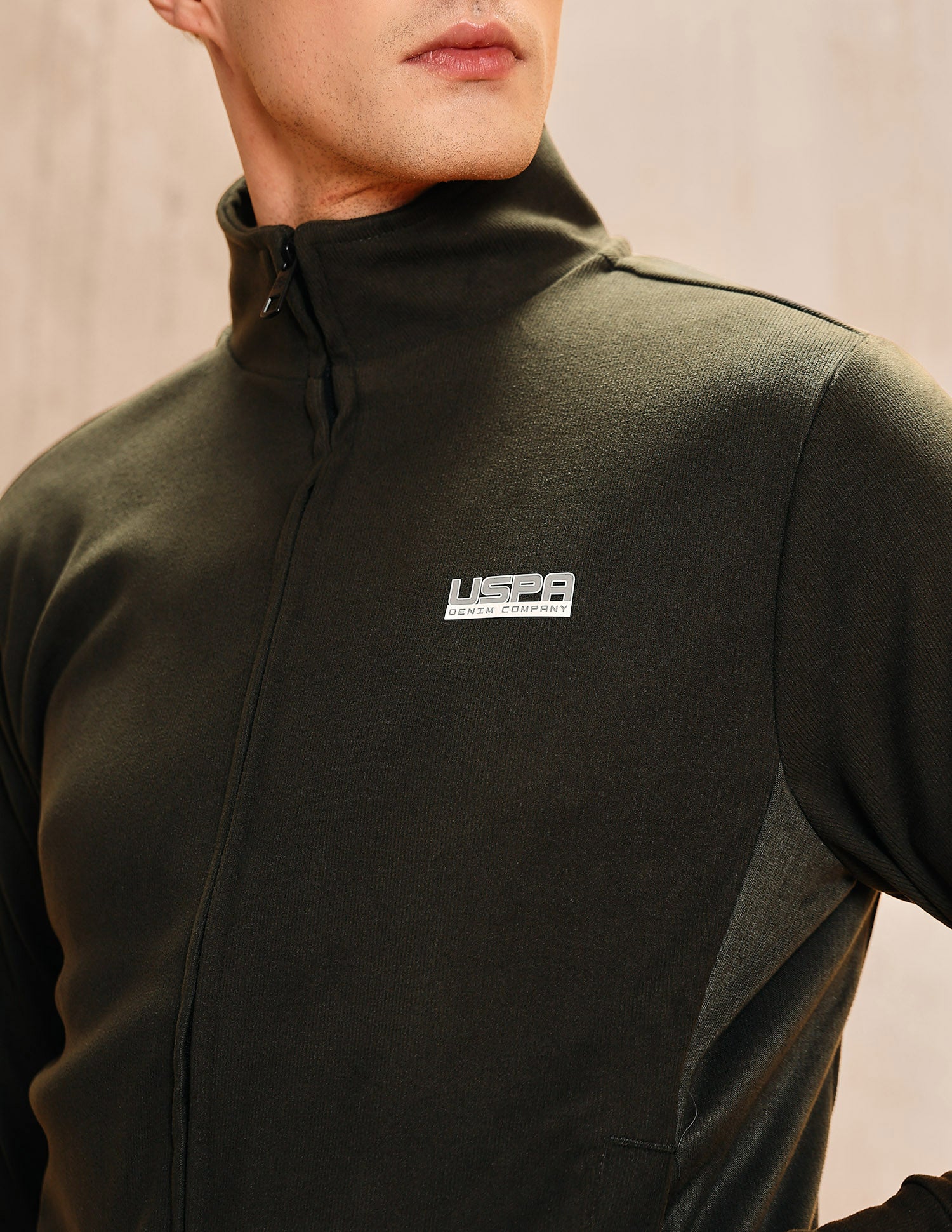 Solid Legend Of Horseshoe Sweatshirt Olive - U.S. POLO ASSN. | Large