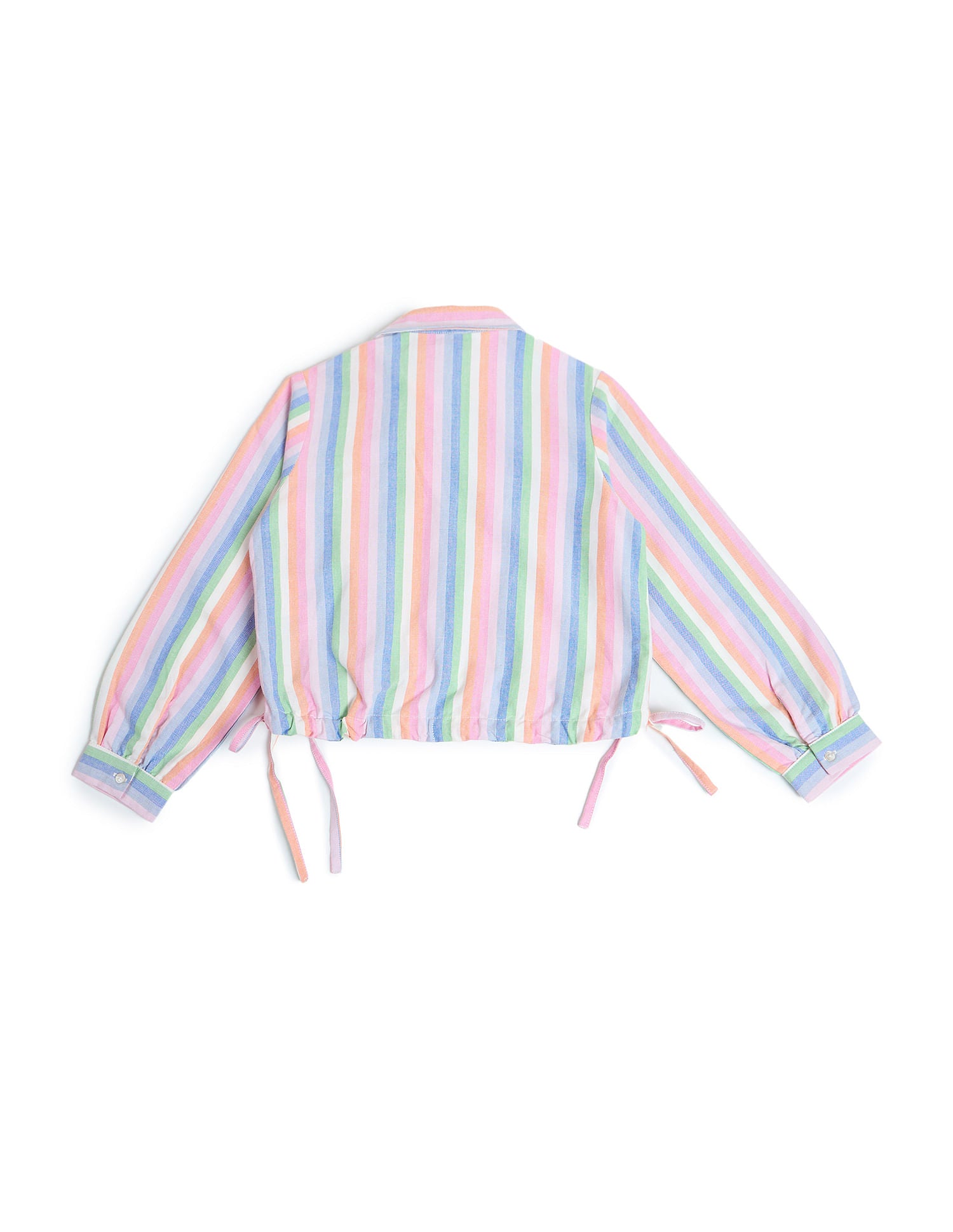 Girls Candy Striped Top Multi-colour - U.S. POLO ASSN. | Large