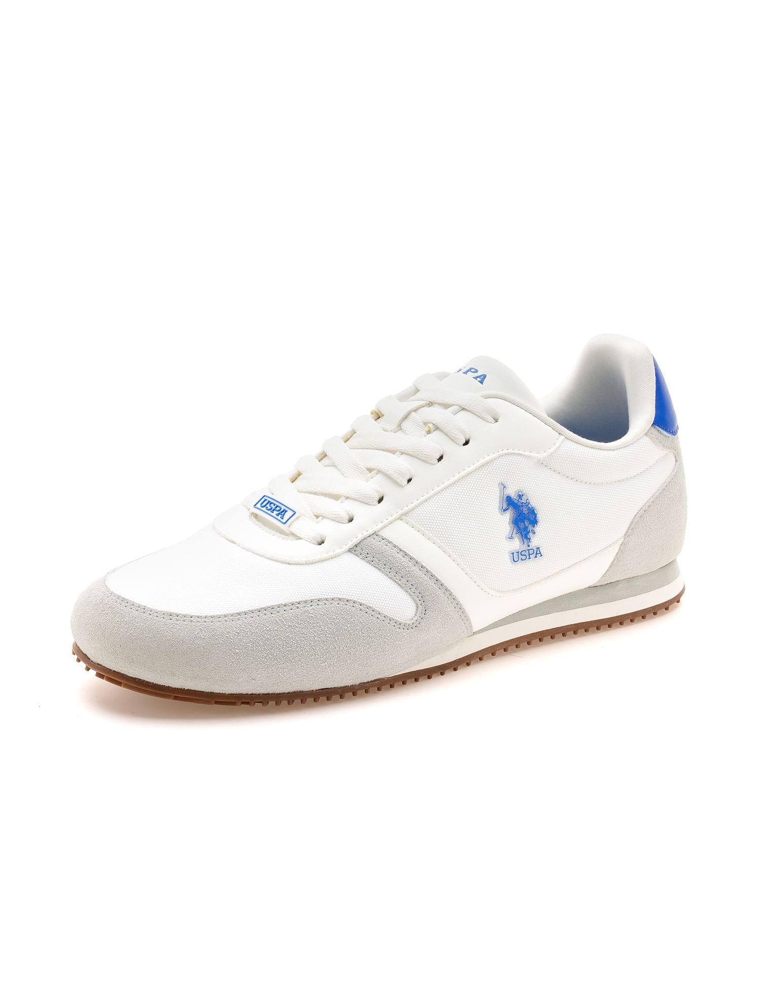 Clemt 3.0 Colourblocked Sneakers Off White - U.S. Polo Assn. India | Large
