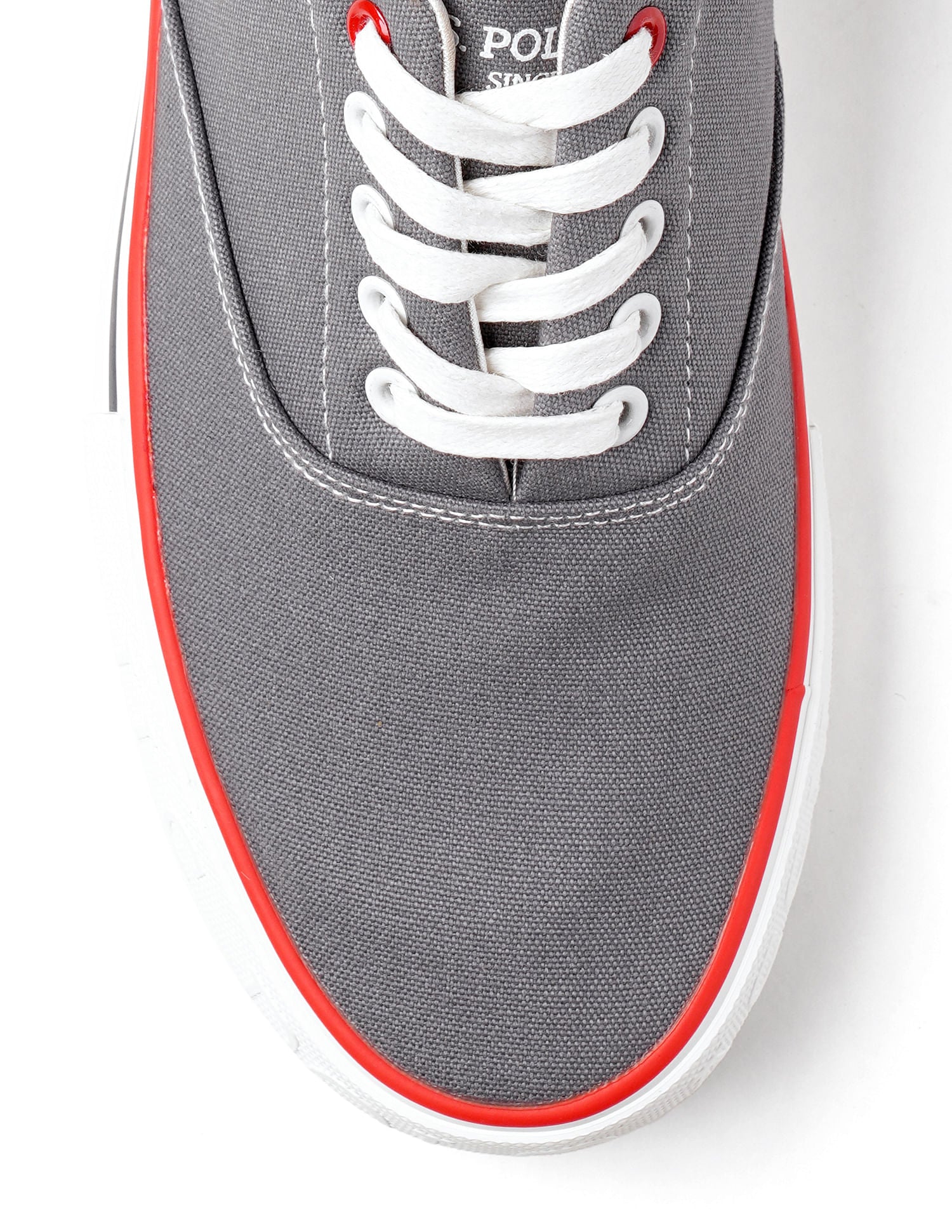 Men Clyde Solid Sneakers Grey - U.S. POLO ASSN. | Large