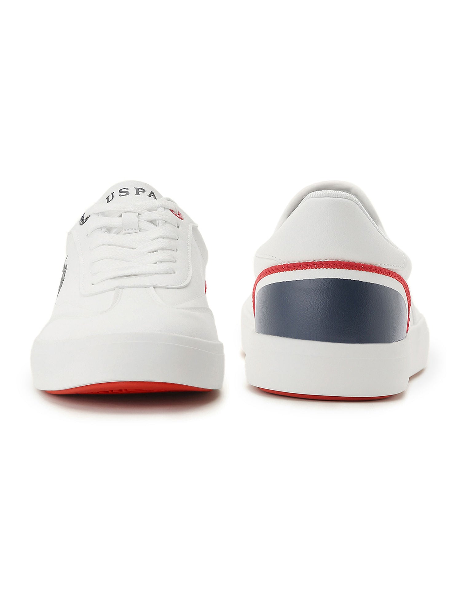 Men Solid Oskar 2.0 Sneakers Off White - U.S. Polo Assn. India | Large