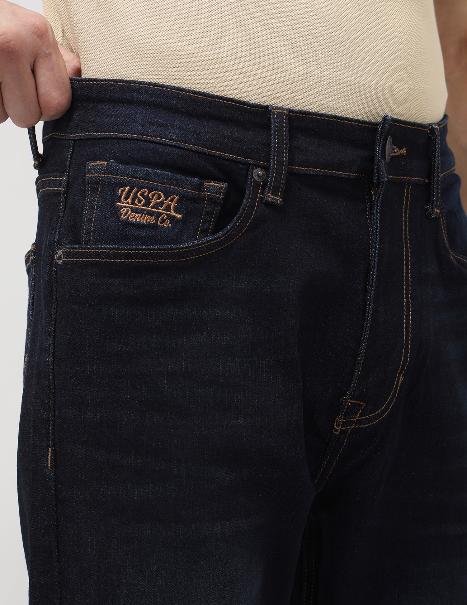 Connor Bootcut Blue Jeans Dark Indigo - U.S. POLO ASSN. | Large