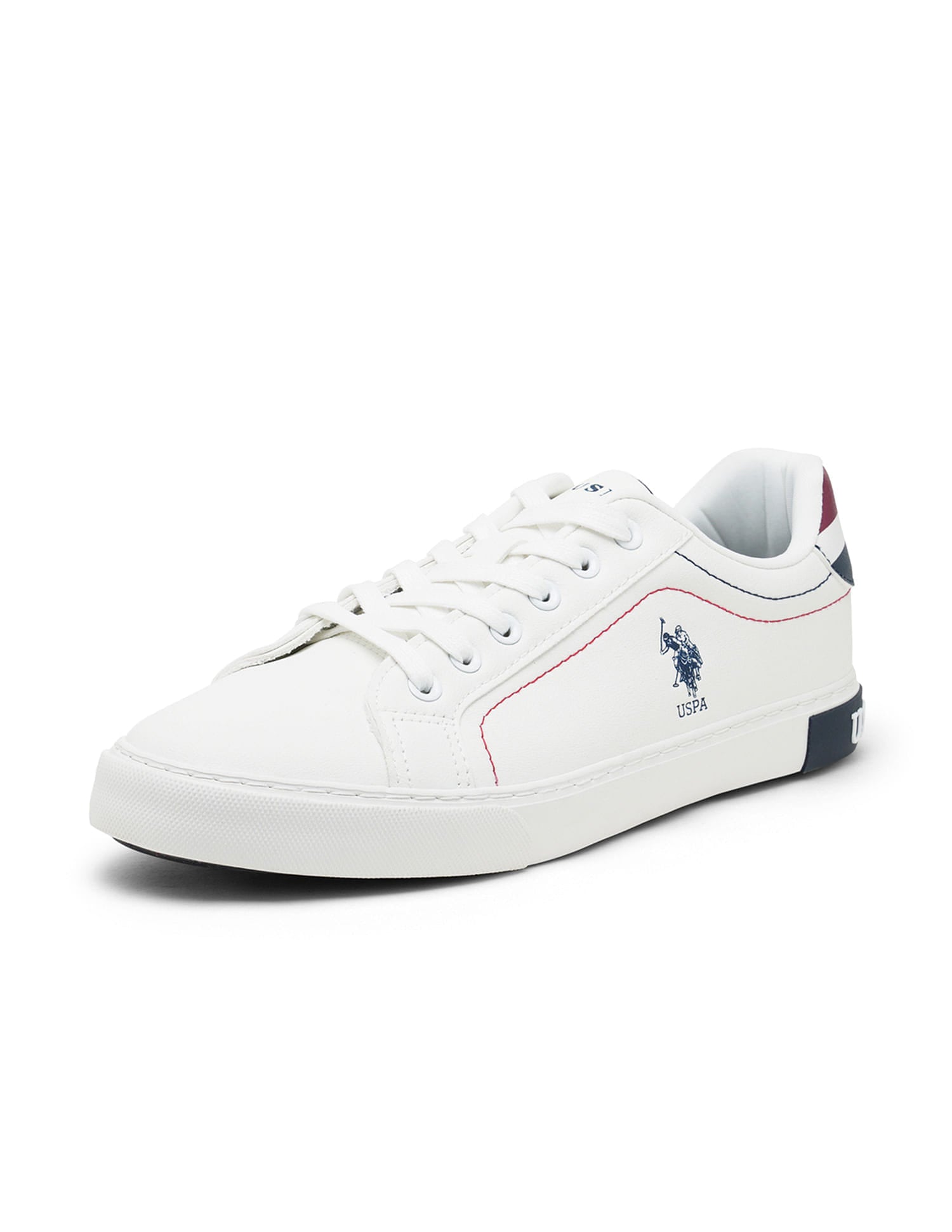 Men Solid Rojas 4.0 Sneakers White - U.S. Polo Assn. India | Large