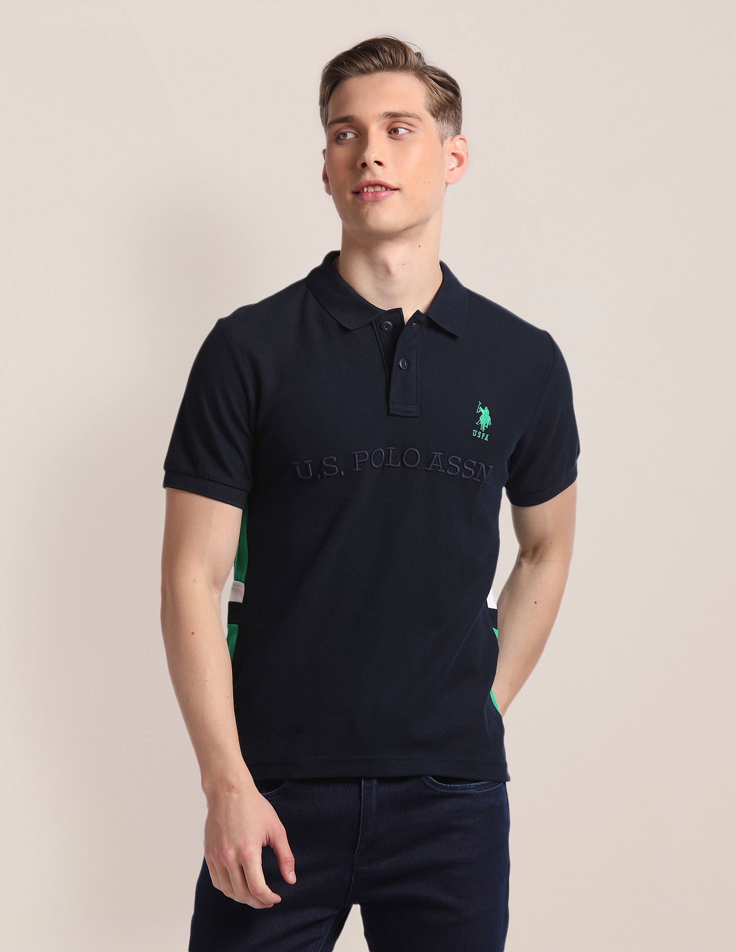 Slim Fit Cotton Polo Shirt – U.S. Polo Assn. India