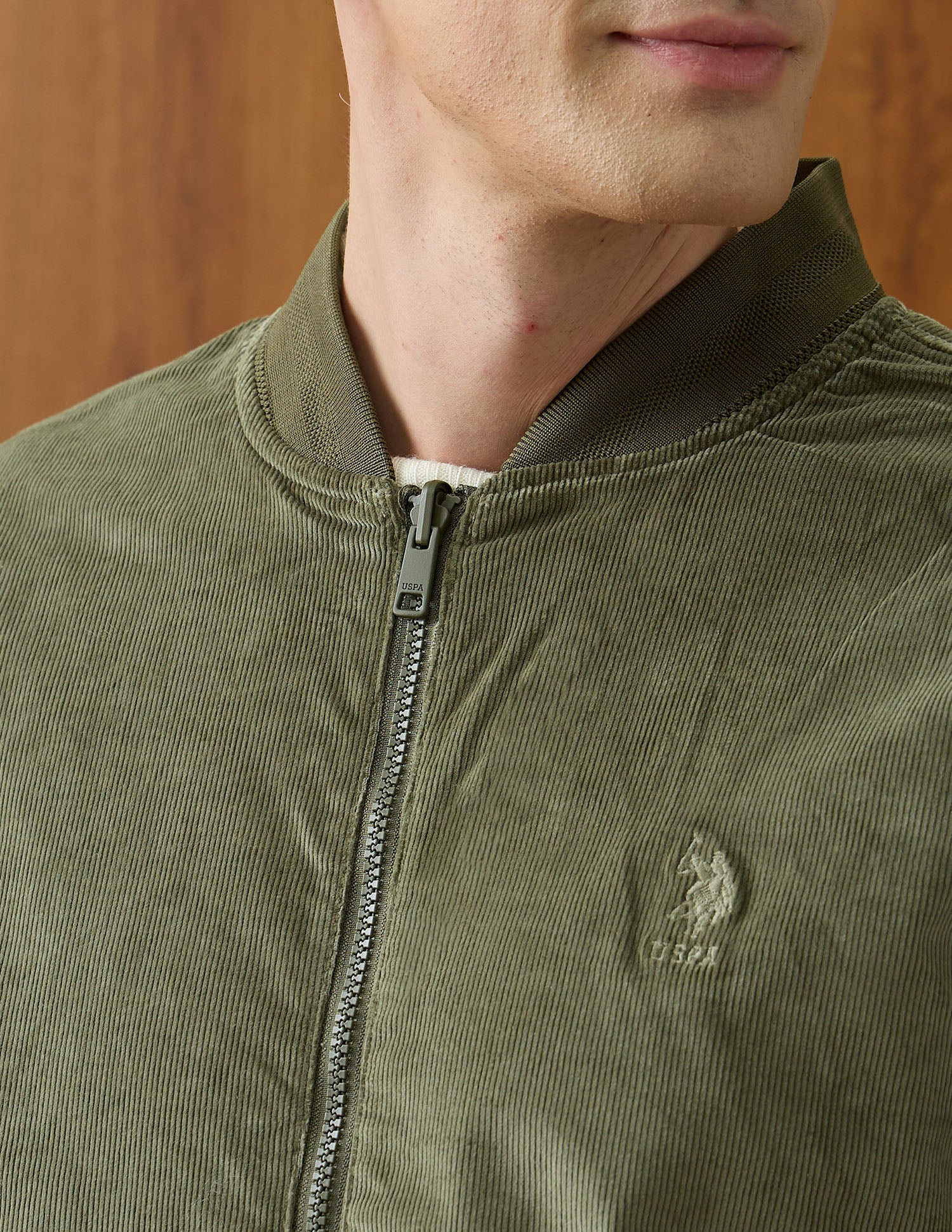 Equestrian Aisle Theater Reversible Jacket Green - U.S. POLO ASSN. | Large