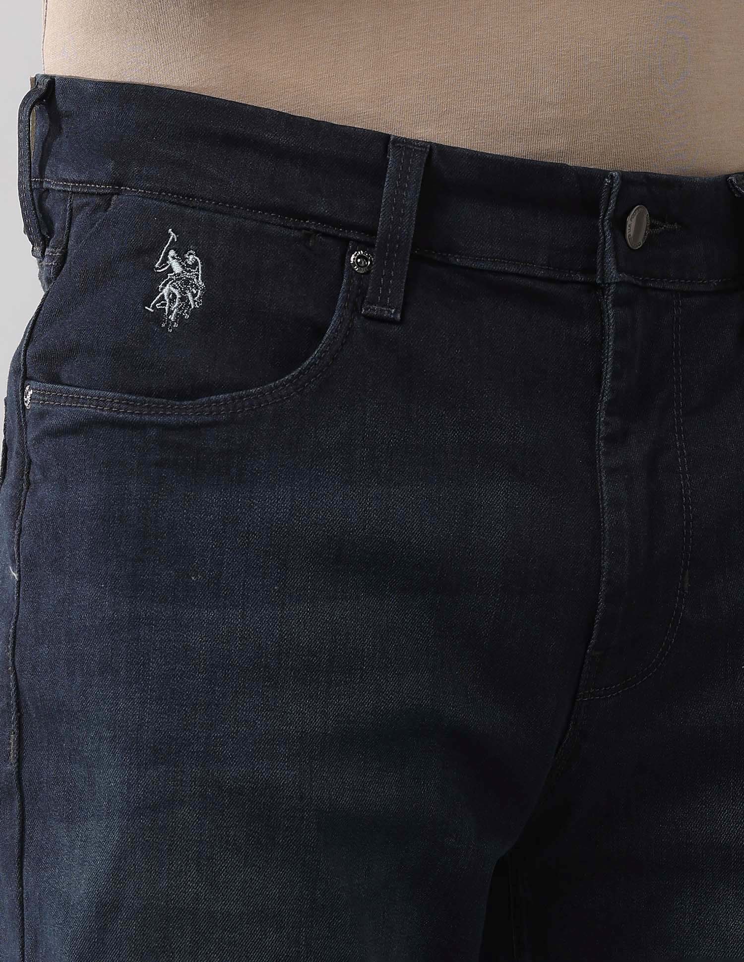 Harold Slim Straight Fit Premium Jeans Blue - U.S. Polo Assn. India | Large
