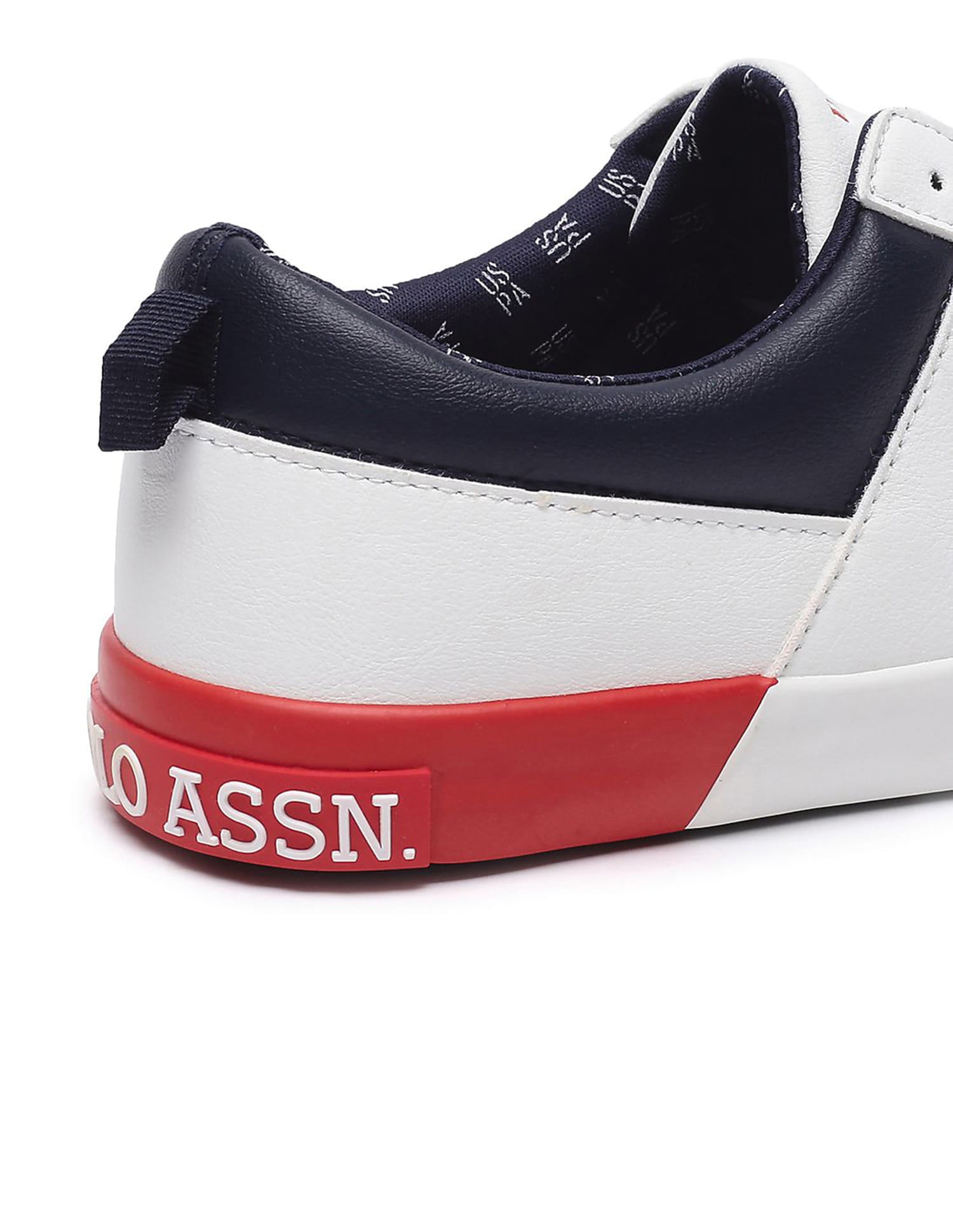 Men Colourblocked Clanal 4.0 Sneakers Off White - U.S. Polo Assn. India | Large