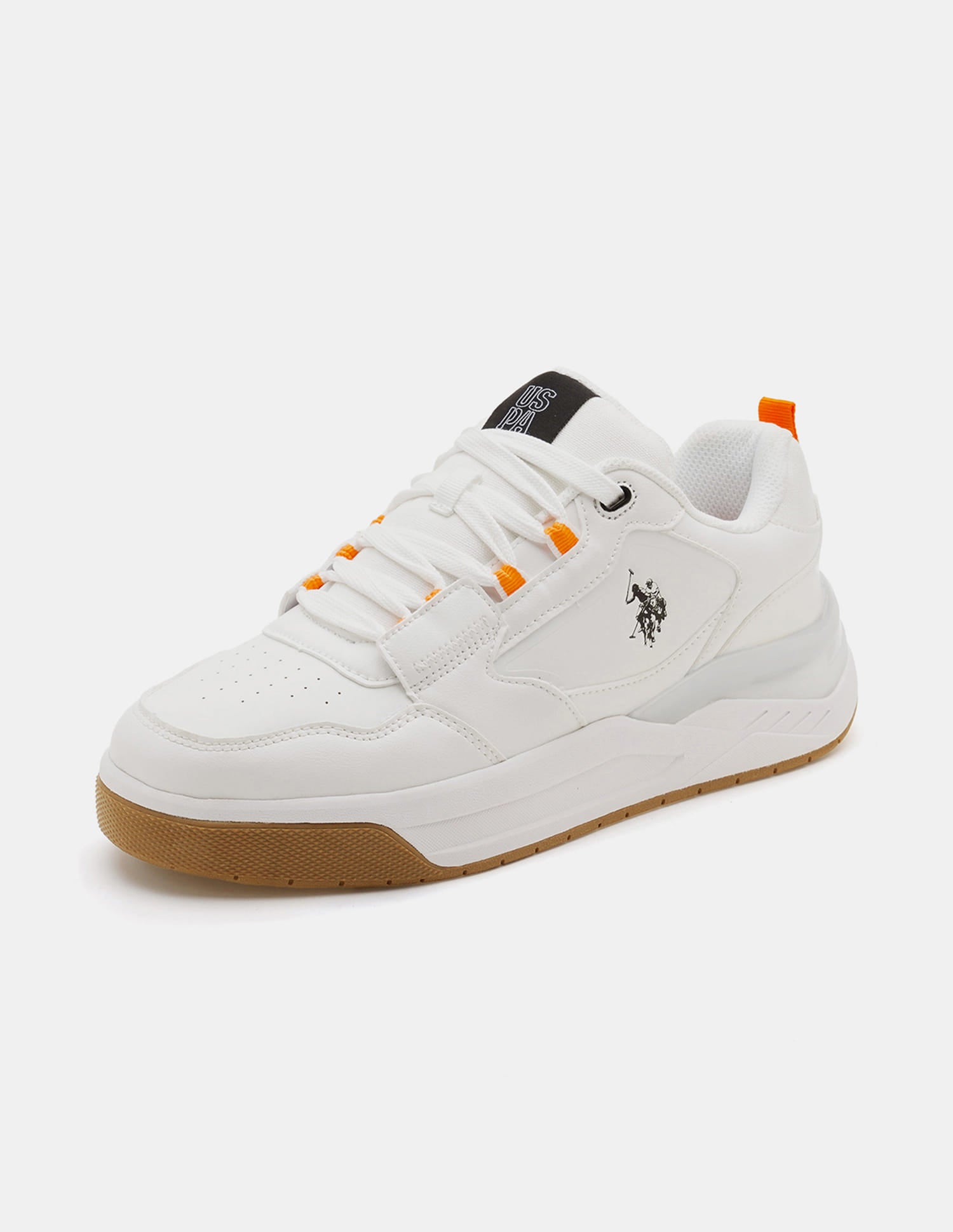 Men Low Top Vander Sneakers White - U.S. Polo Assn. India | Large