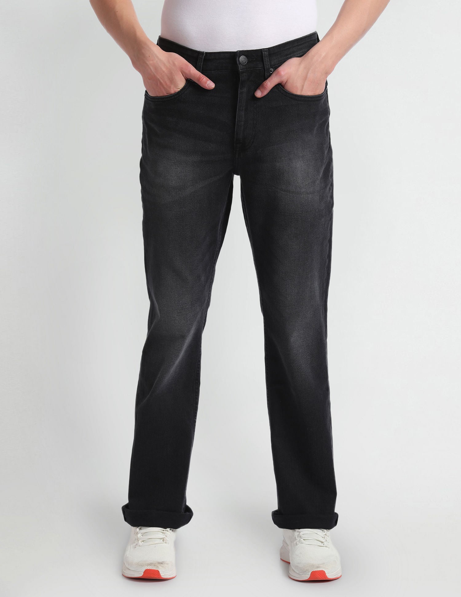 Connor Bootcut Fit Black Jeans – U.S. Polo Assn. India