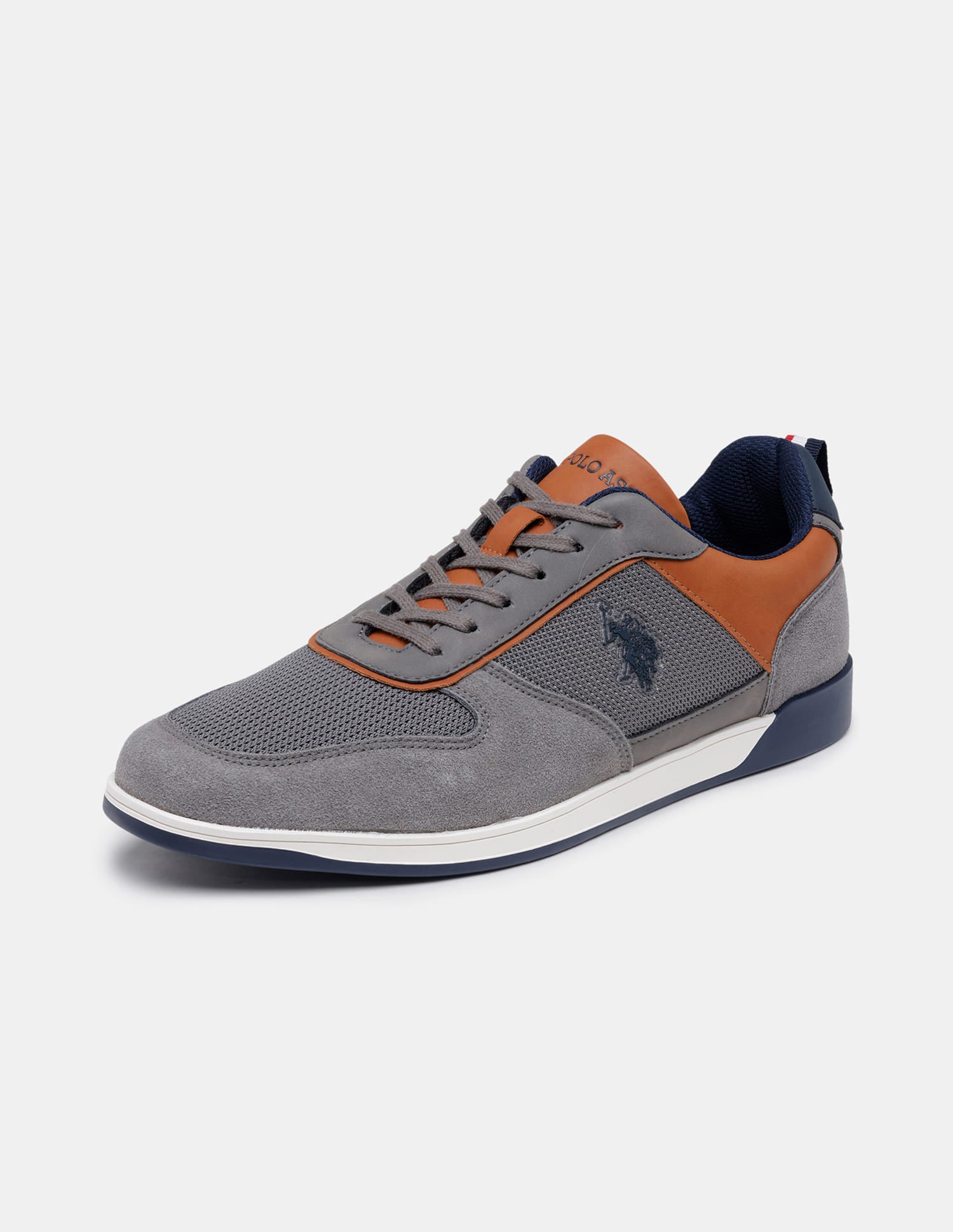 Men Ignacio Smart Casuals Sneakers Grey - U.S. Polo Assn. India | Large