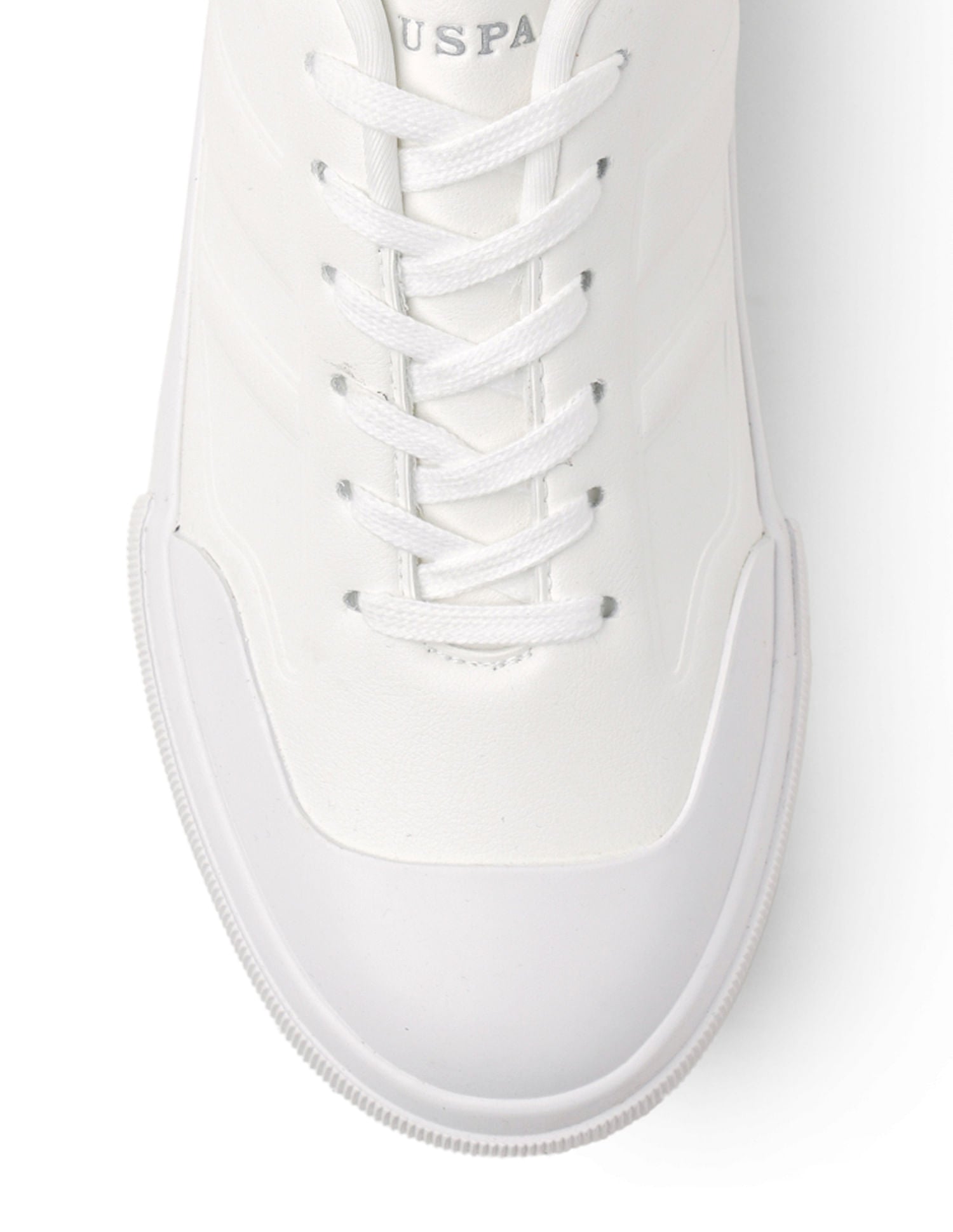 Men Solid Levi Sneakers White - U.S. Polo Assn. India | Large