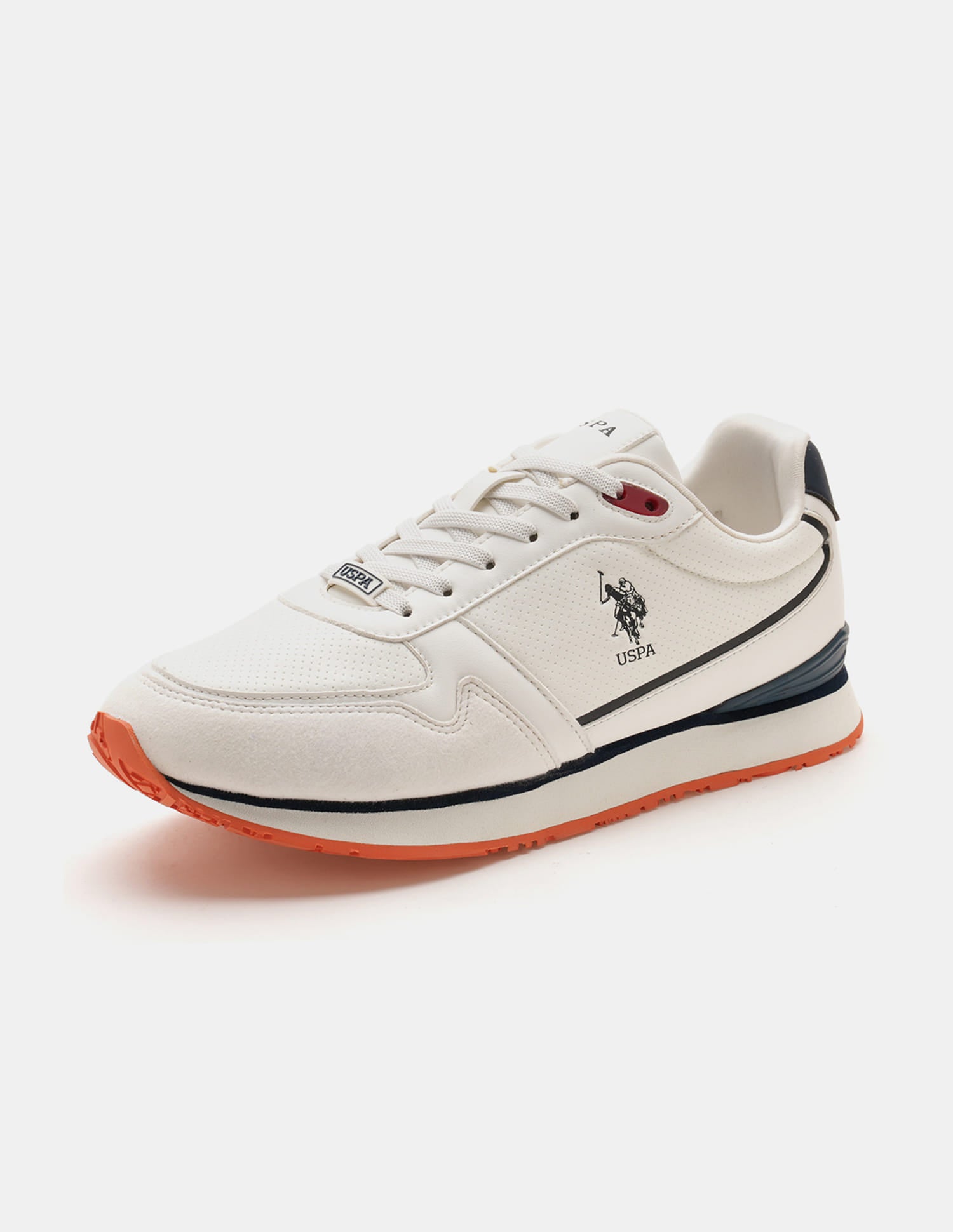 Lowne 3.0 Colour Blocked Sneakers White - U.S. Polo Assn. India | Large