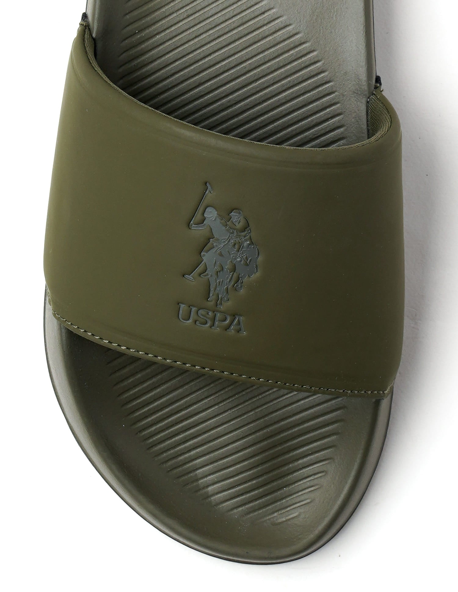 Men Roan Sliders Dark Green - U.S. Polo Assn. India | Large