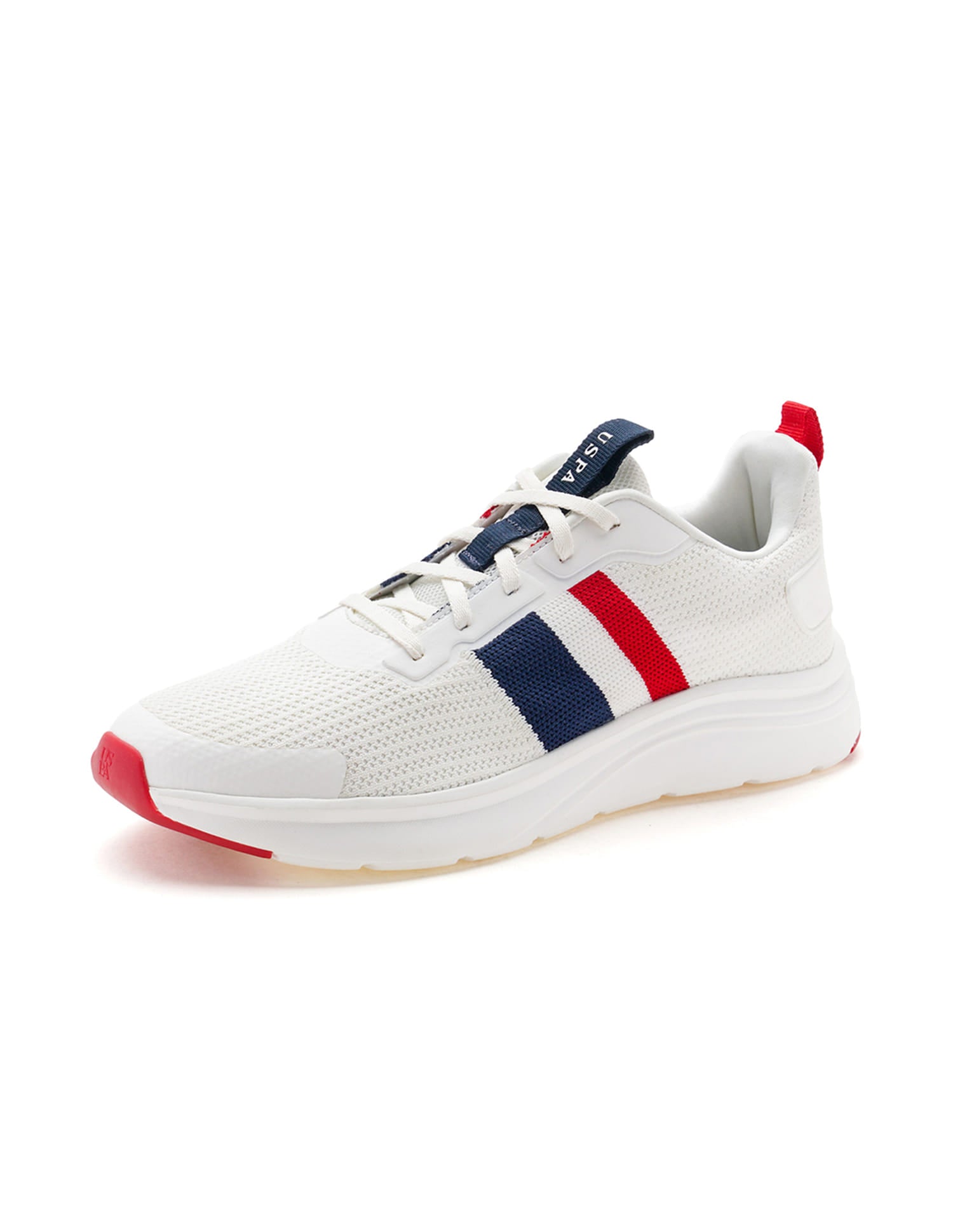 Men Mullen 2.0 Off White Uspa Sport  Sneakers White - U.S. Polo Assn. India | Large