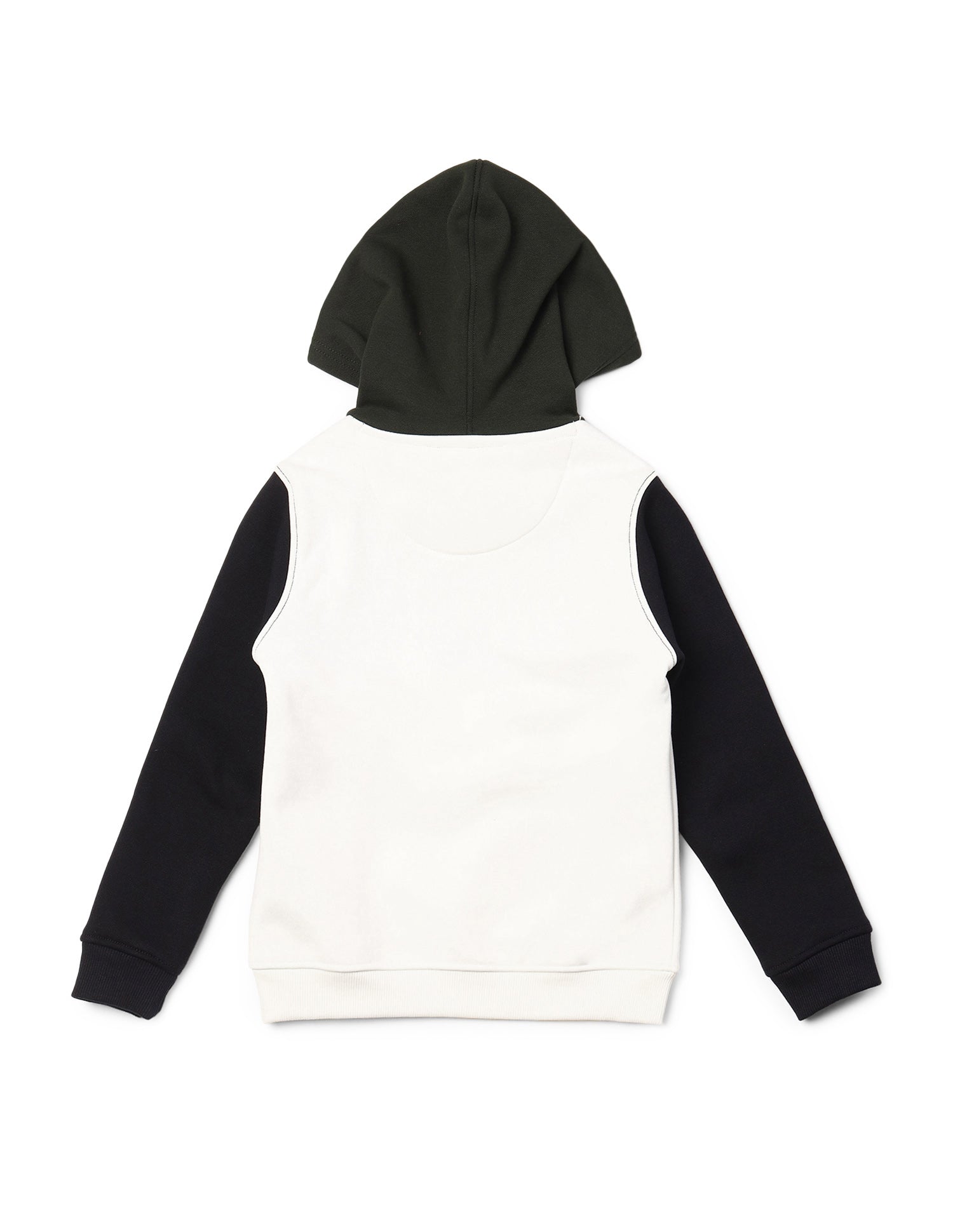 Boys Brand Printed Hooded Sweatshirt Dark Green - U.S. POLO ASSN. | Large