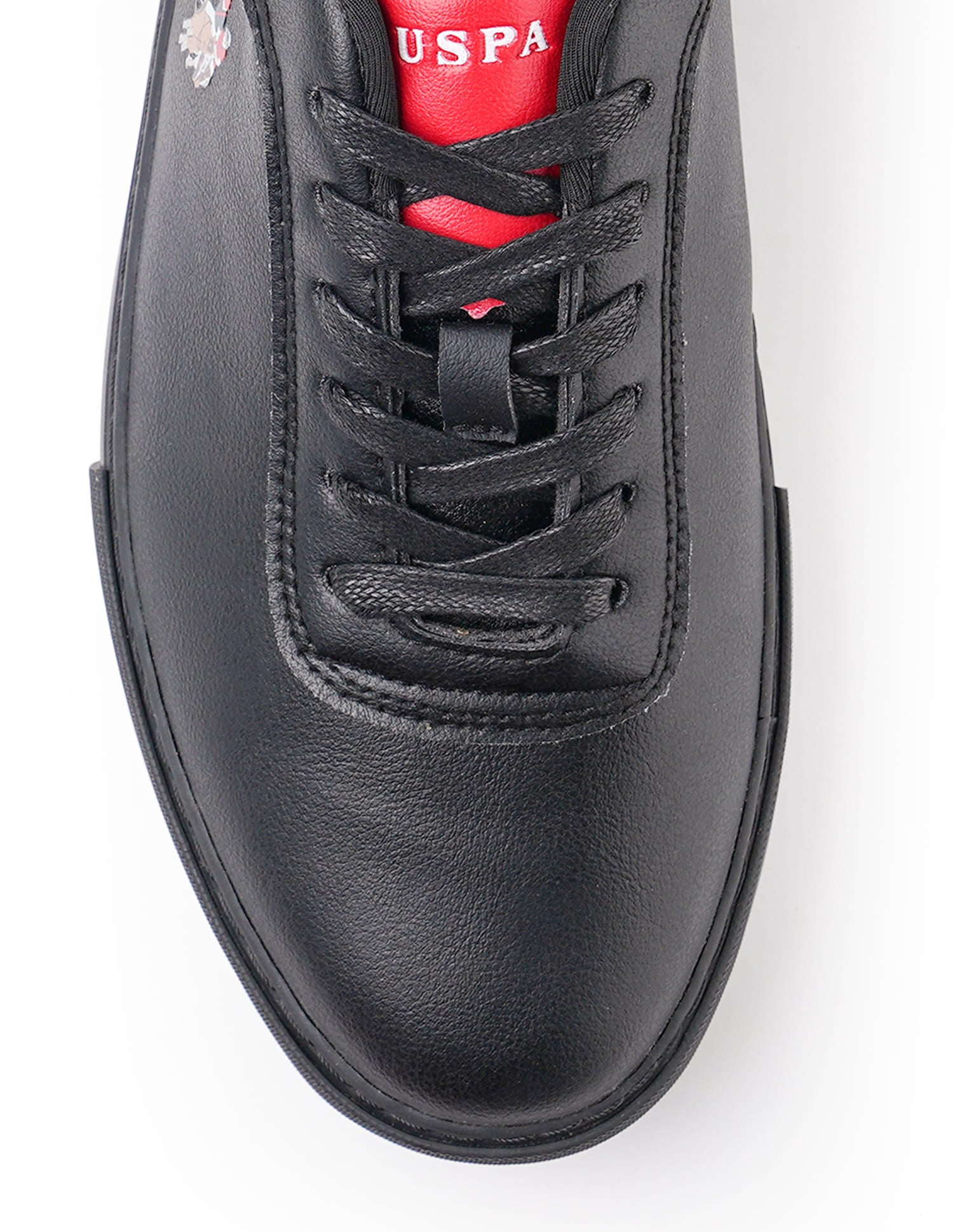 Men Solid Moore 6.0 Sneakers Black - U.S. Polo Assn. India | Large