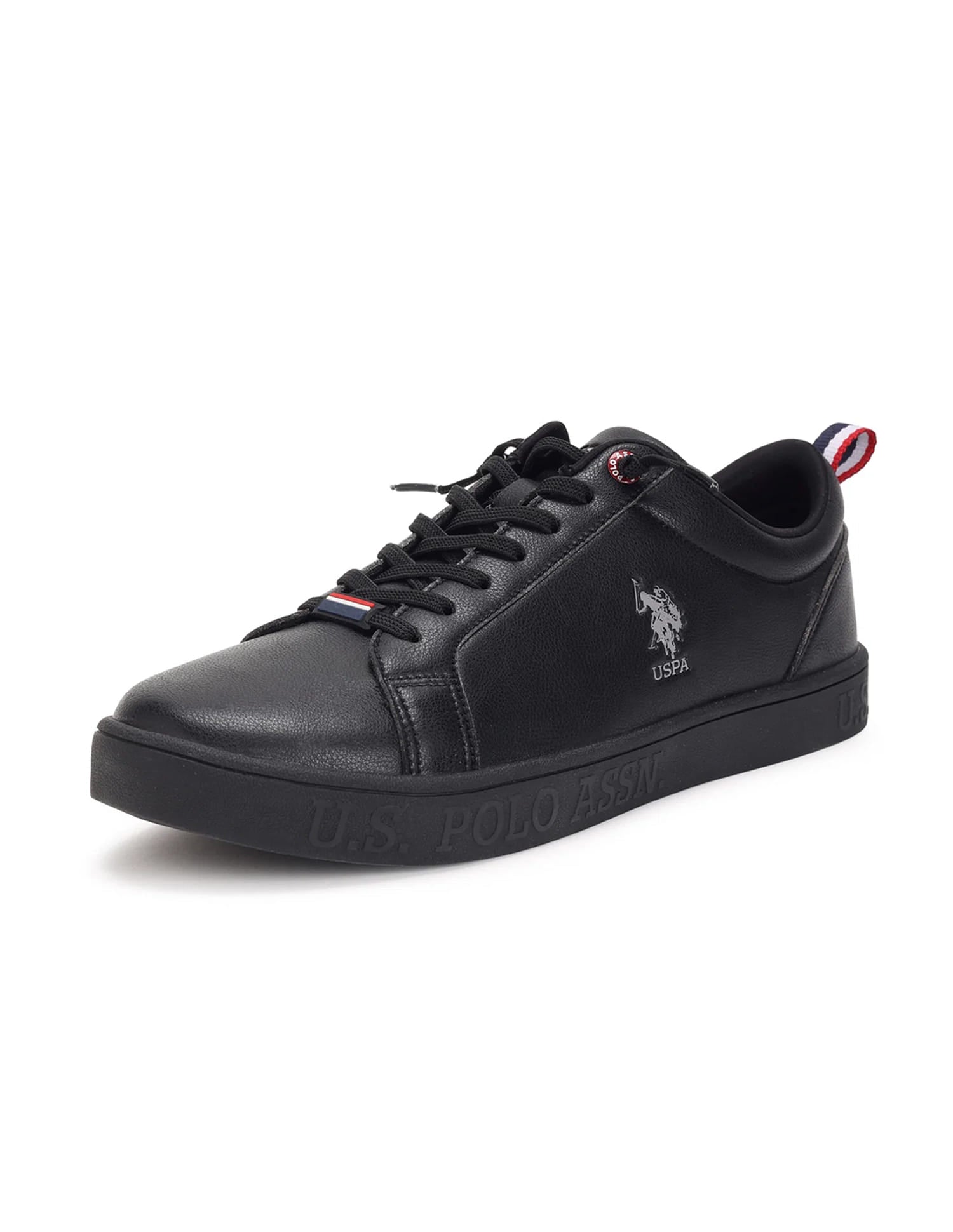 Men Dorit 2.0 Black All Day Sneakers Black - U.S. Polo Assn. India | Large