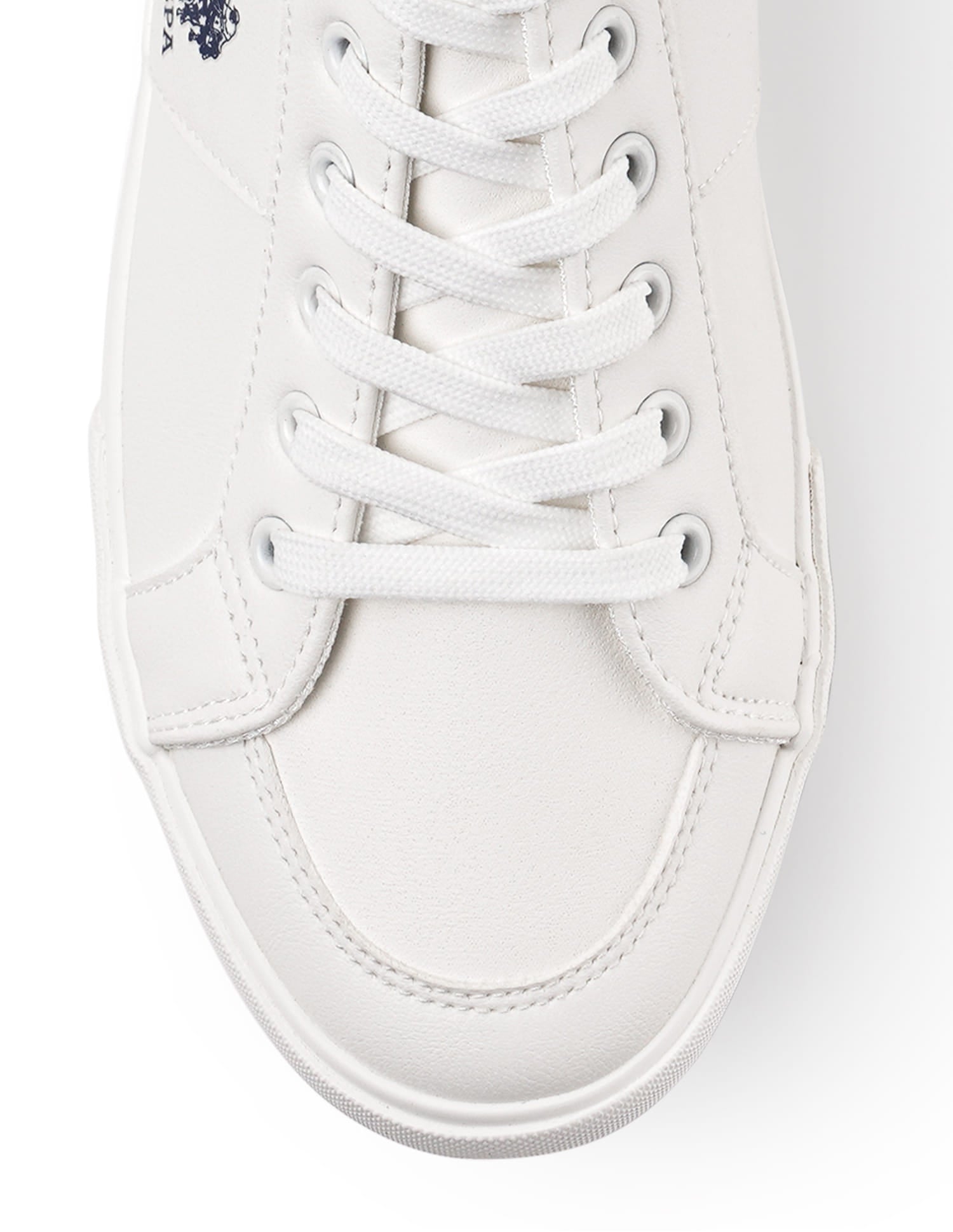 Men Clarkin 11.0 Colourblocked Sneakers Off White - U.S. Polo Assn. India | Large