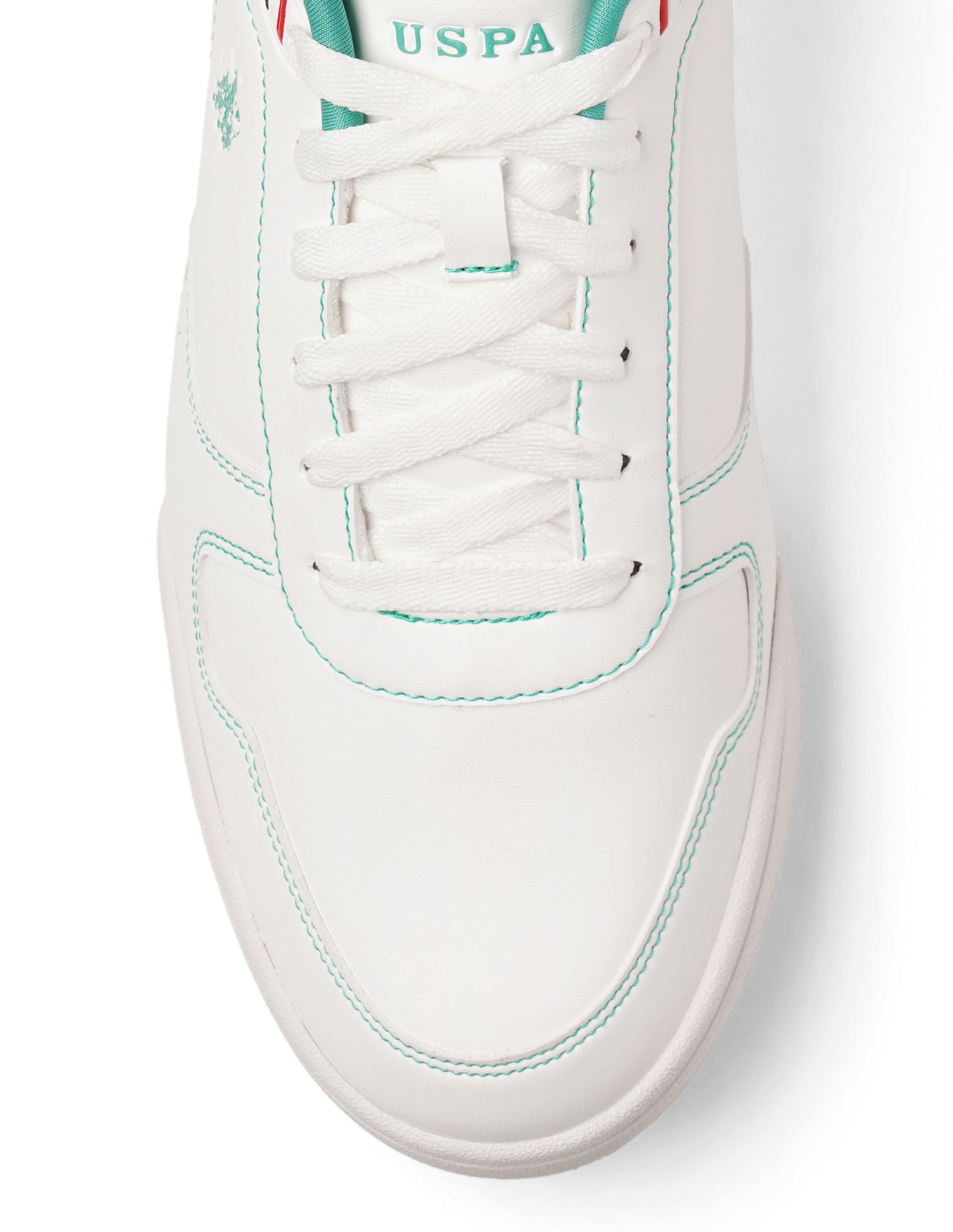 Men Valentin Solid Sneaker Off White - U.S. Polo Assn. India | Large