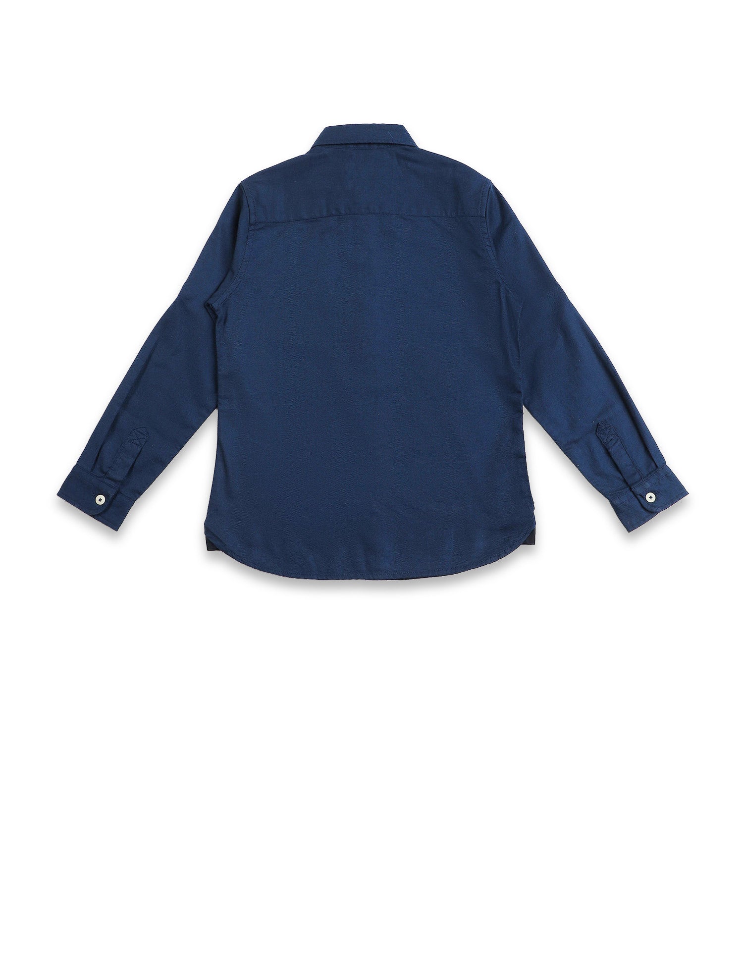 Button Down Collar Solid Shirt Navy - U.S. POLO ASSN. | Large