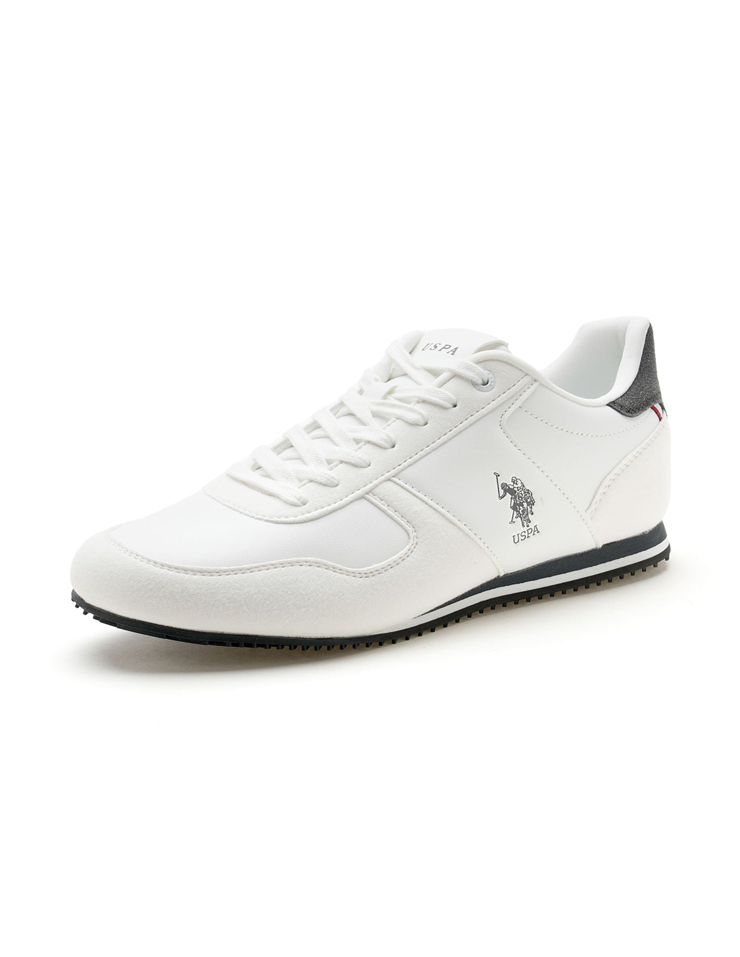 Men Sorrento 4.0 White Retro Sneakers White - U.S. Polo Assn. India | Large