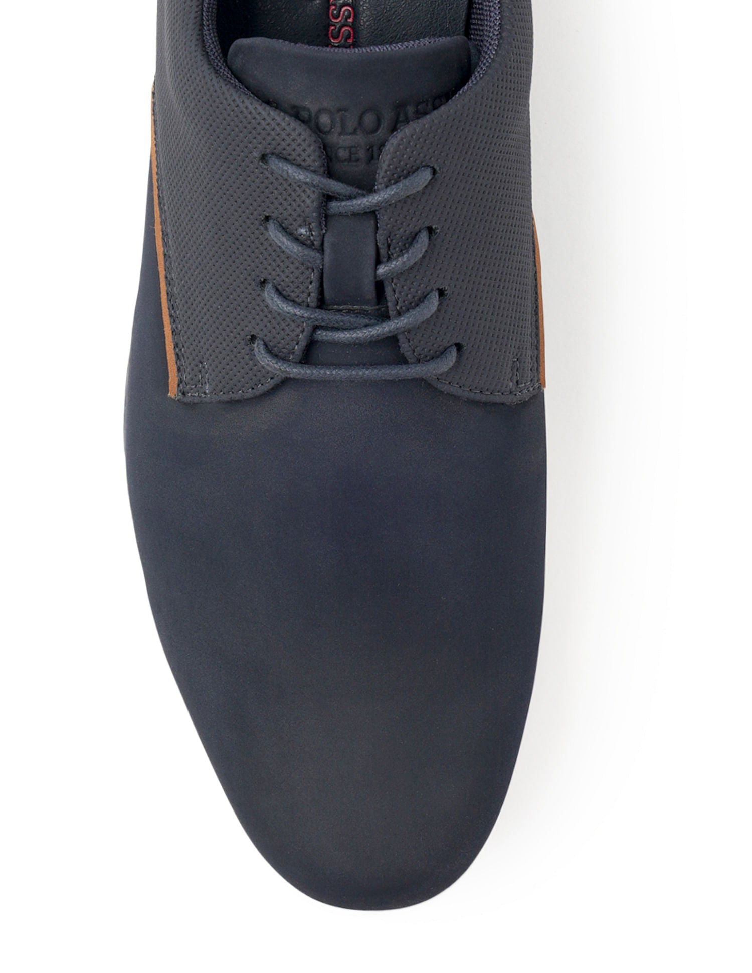 Men Darryl 2.0 Navy Work Casuals Lace Up Shoes Navy - U.S. POLO ASSN. | Large