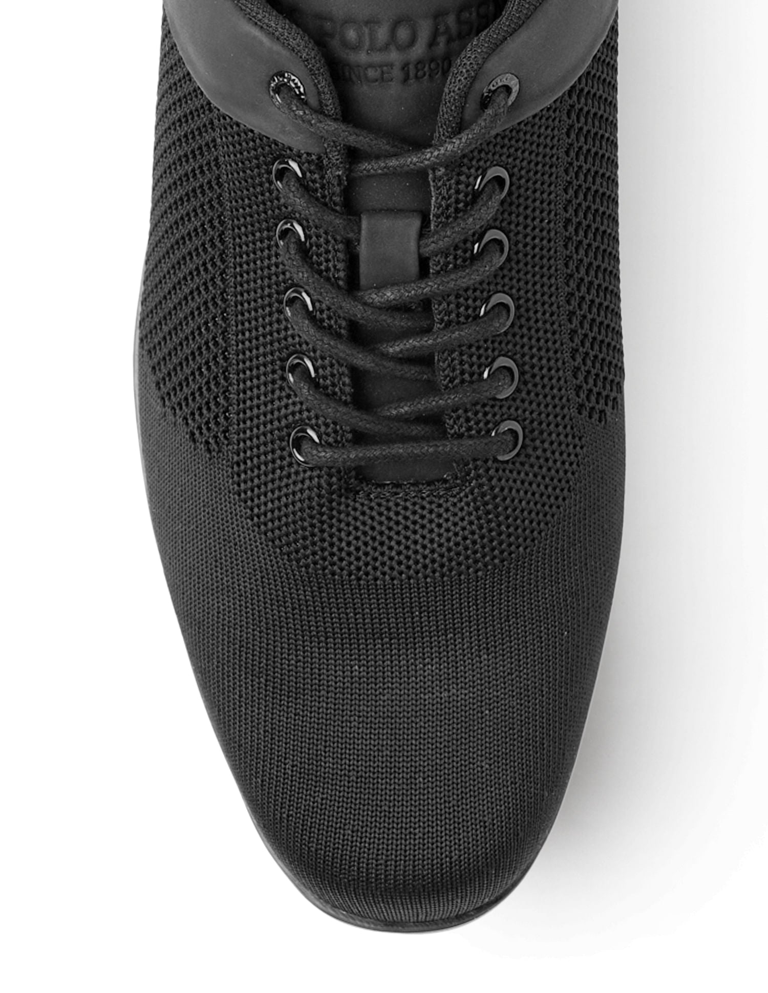 Men Junia 4.0 Black Work Casuals Lace Up Shoes Black - U.S. Polo Assn. India | Large