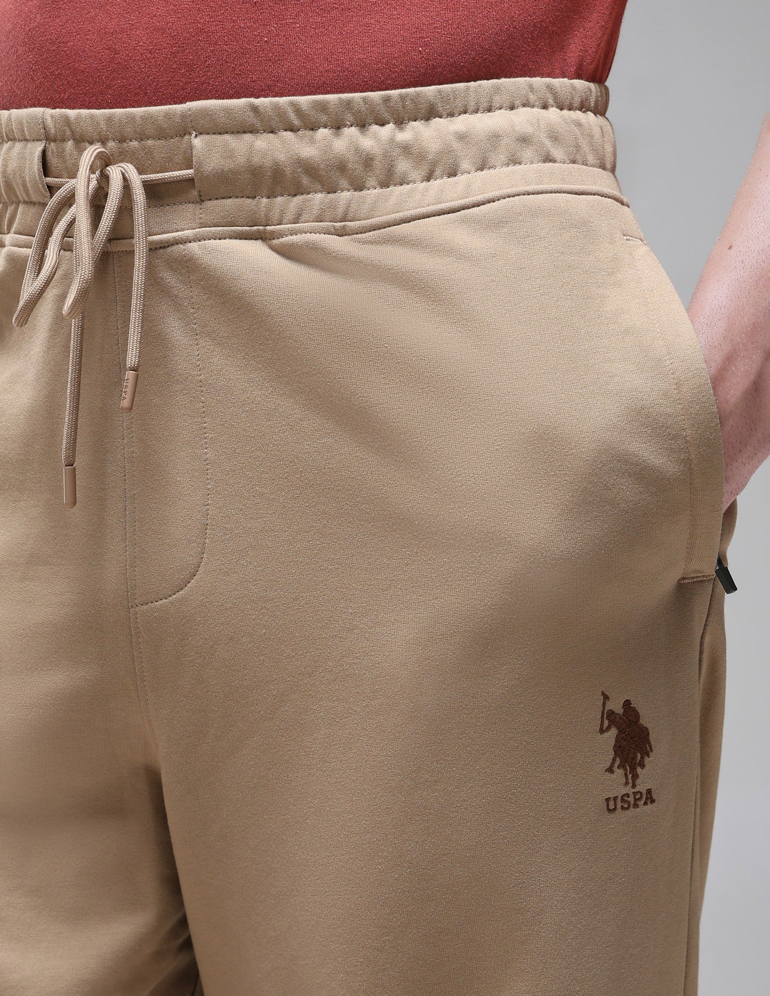 Baggy Fit Sturdy Fabric OR008 Lounge Track Pants Corn Stalk - U.S. Polo Assn. India | Large