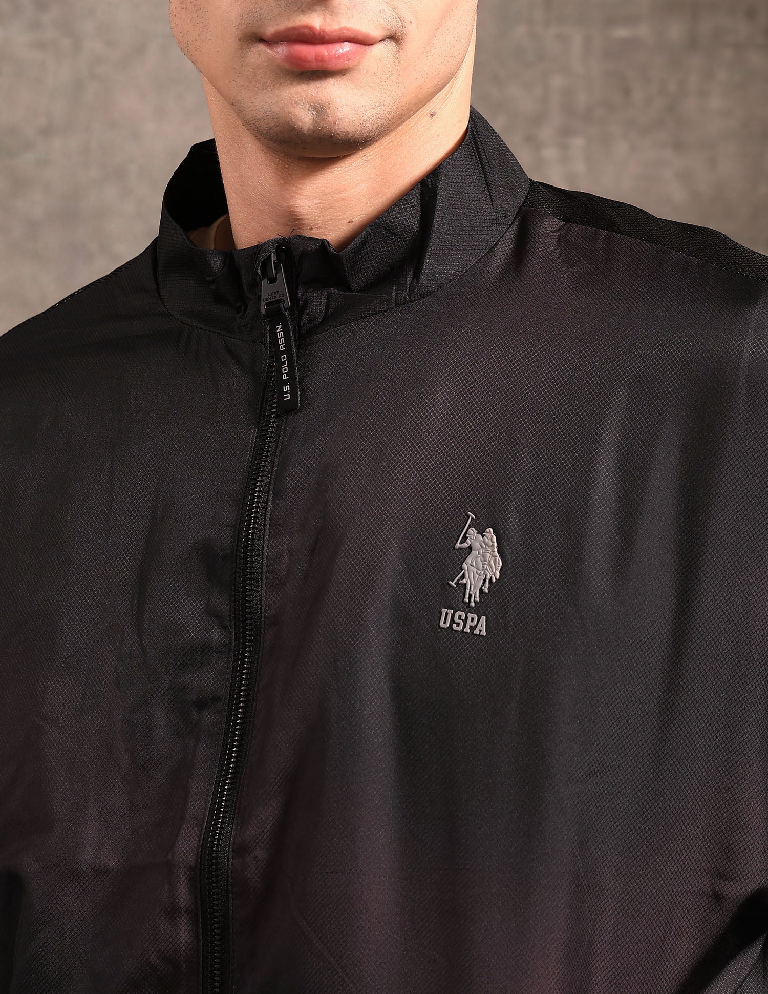 Black & Gold Regular Fit Jacket Wine - U.S. POLO ASSN. | Large