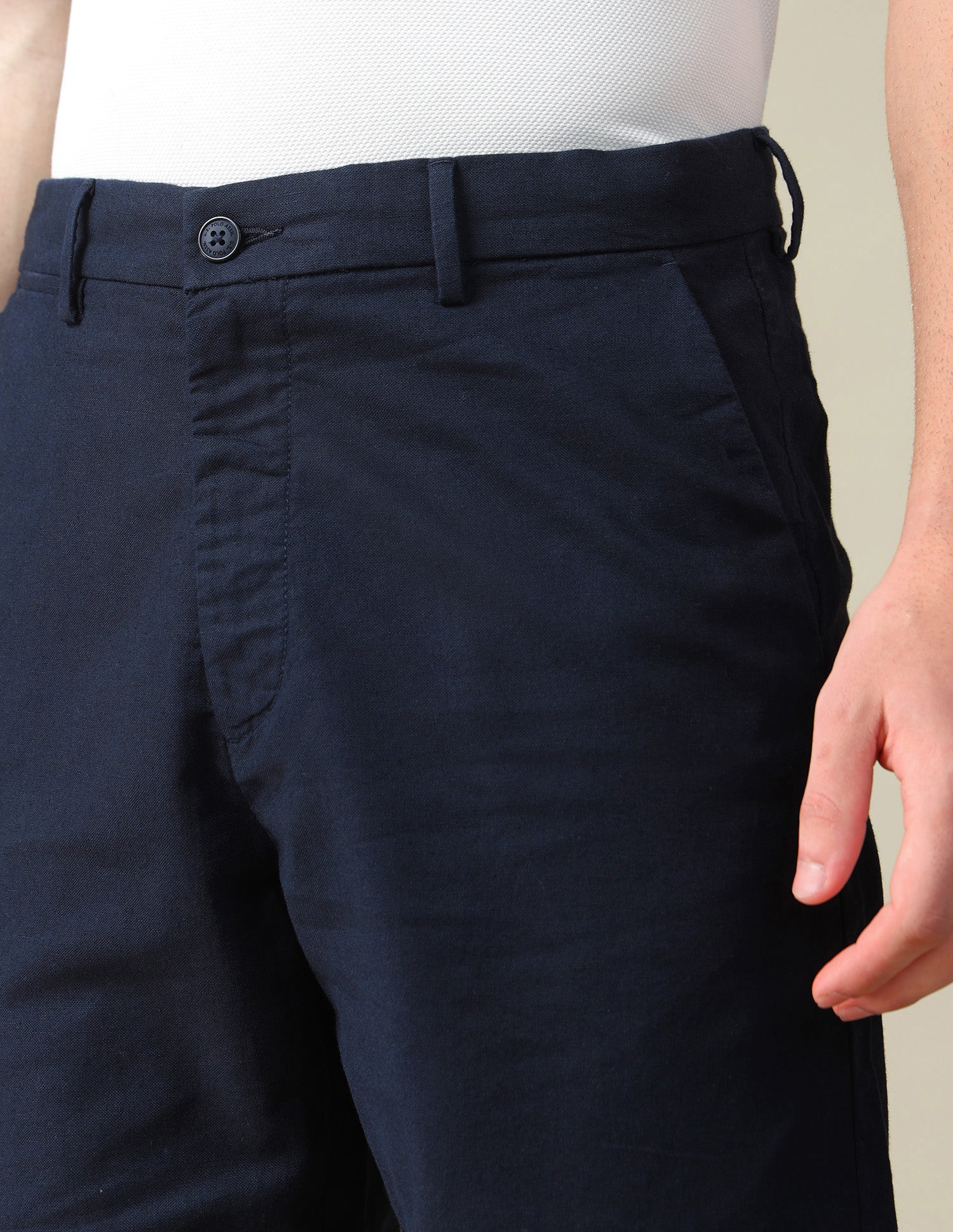 Mid Rise Slim Fit Shorts Navy - U.S. Polo Assn. India | Large