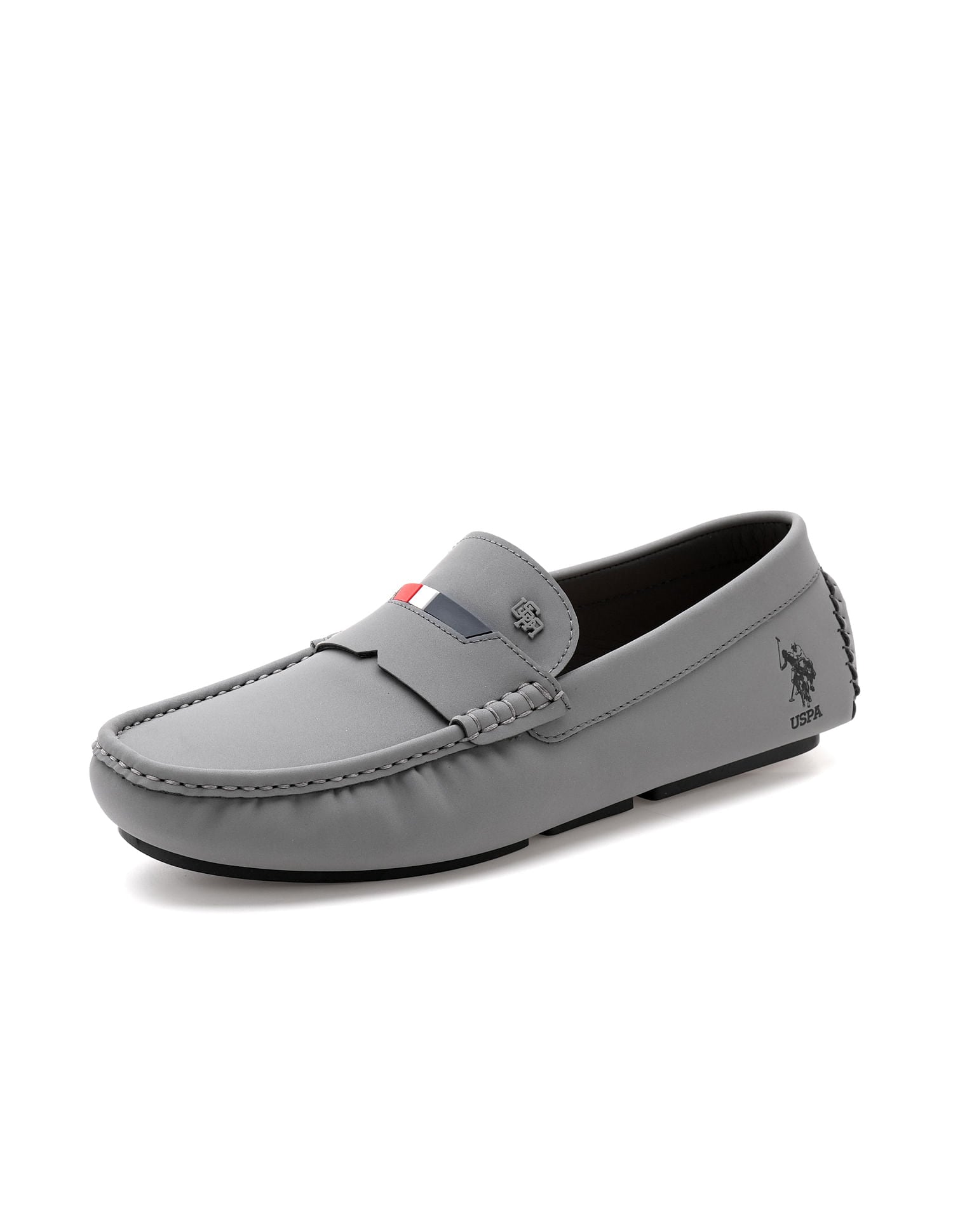 Men Galer Slip-On Shoes Grey - U.S. POLO ASSN. | Large