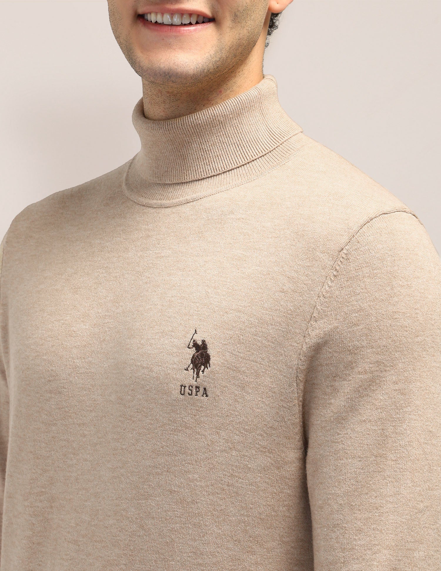 Solid Regular Fit Sweater – U.S. Polo Assn. India