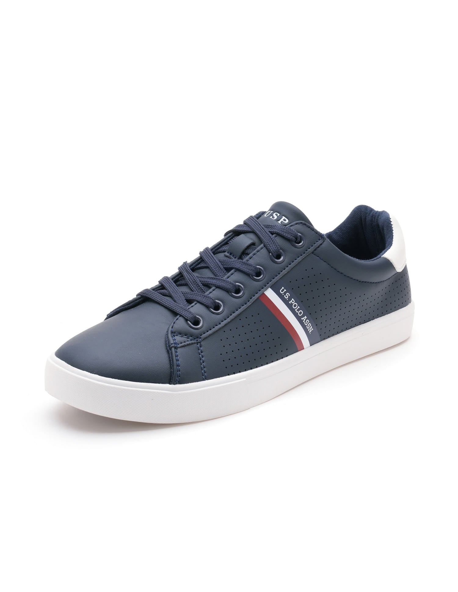 Men Capron 3.0 Colourblocked Sneakers Navy - U.S. Polo Assn. India | Large