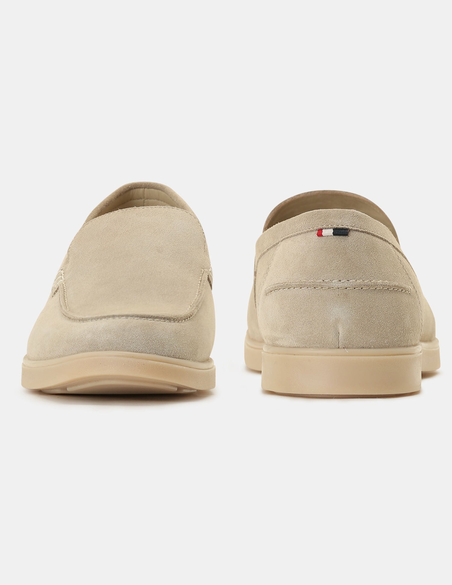 Men Round Toe Mael Slip-On Shoes Beige - U.S. Polo Assn. India | Large