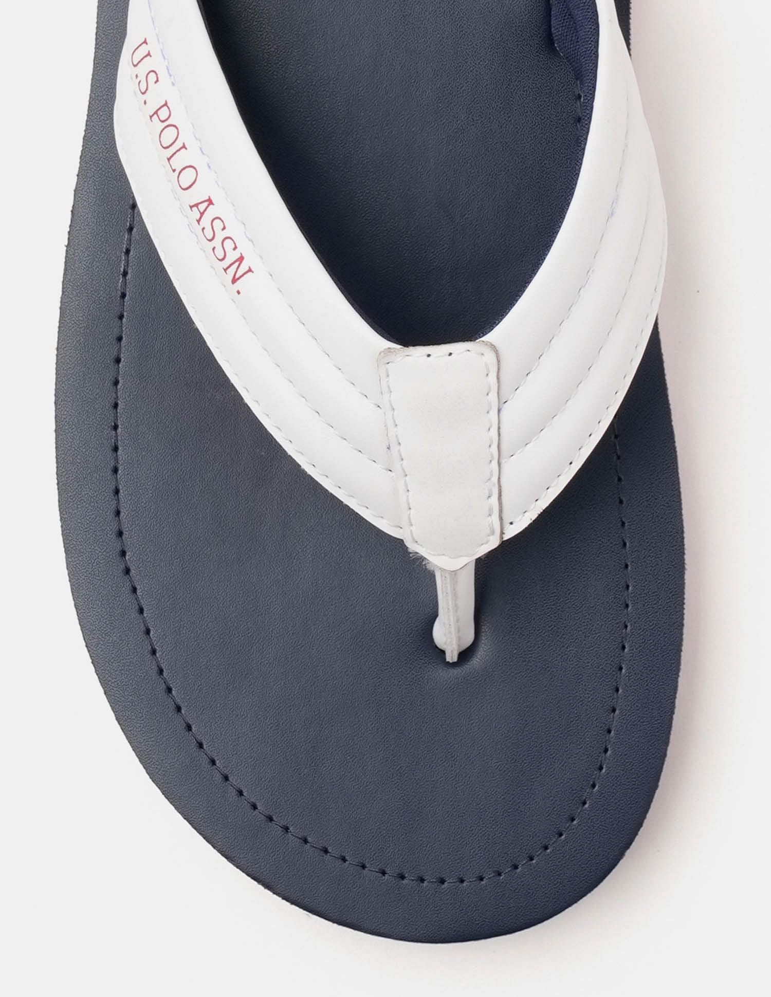 Men Terry Solid Flip Flops Navy - U.S. Polo Assn. India | Large