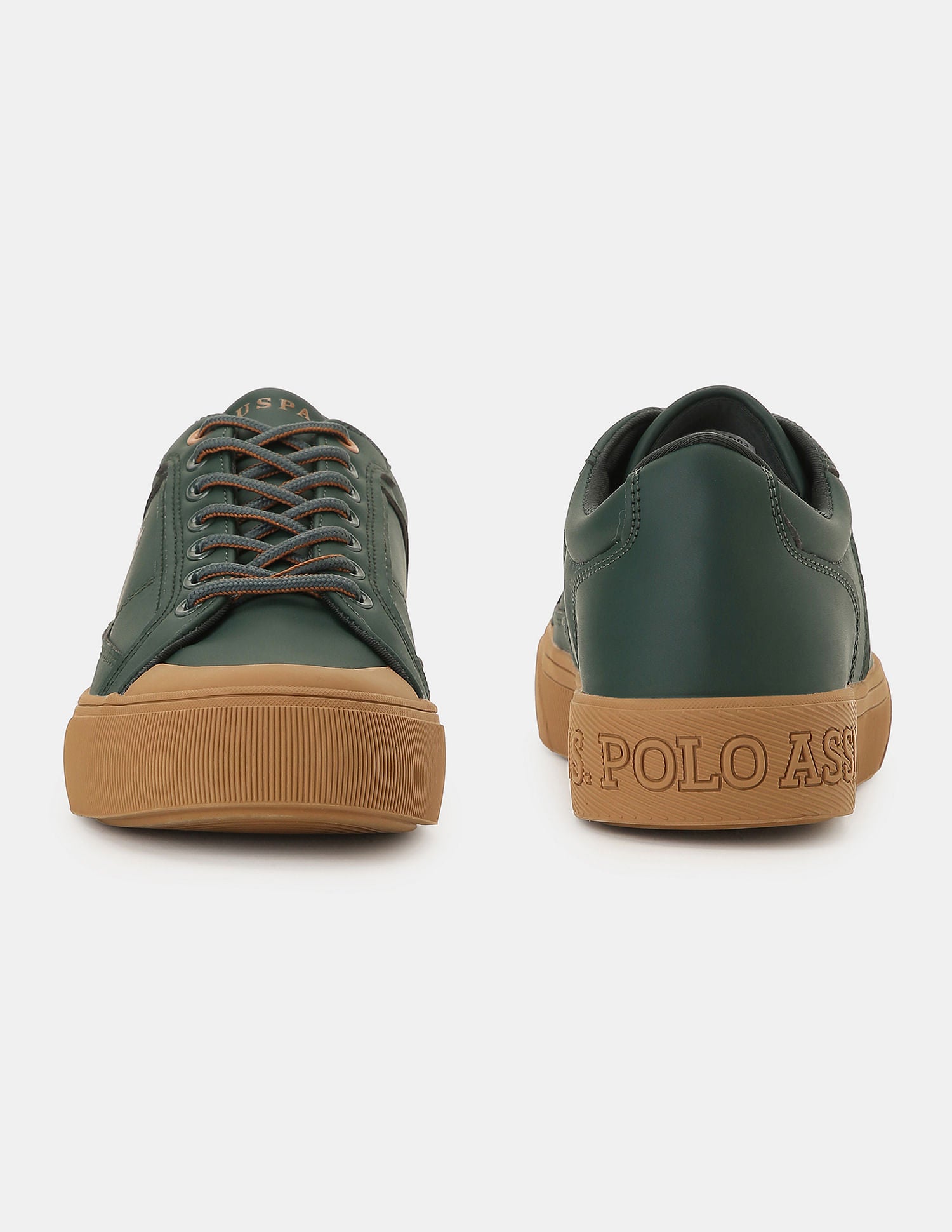 Men Ruben 2.0 Colour Blocked Sneakers Dark Green - U.S. POLO ASSN. | Large