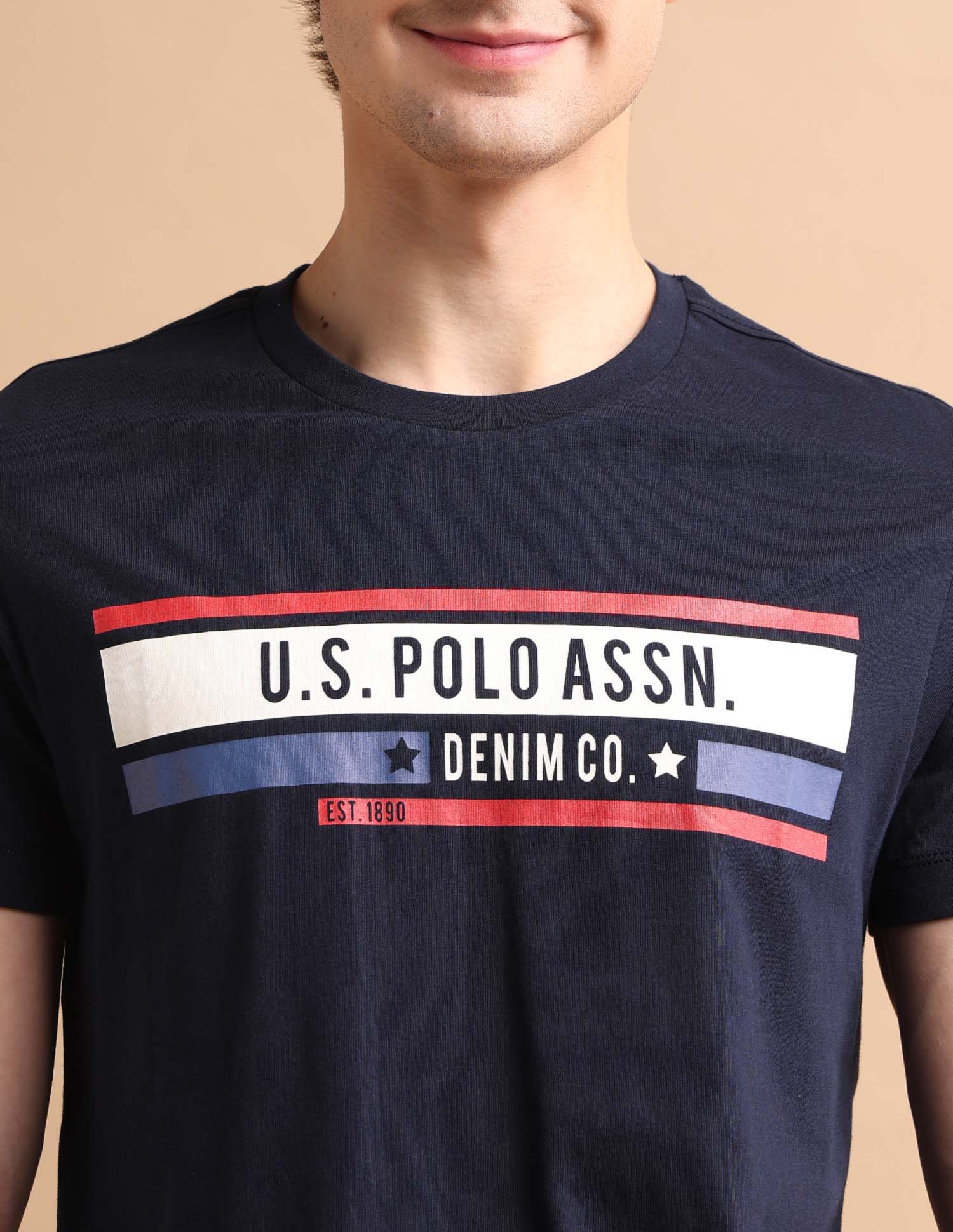 Brand Heritage T-Shirt Navy - U.S. POLO ASSN. | Large