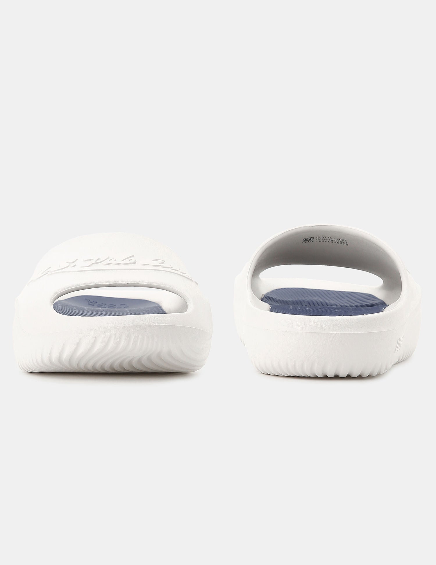 Men Arda Solid Sliders White - U.S. POLO ASSN. | Large