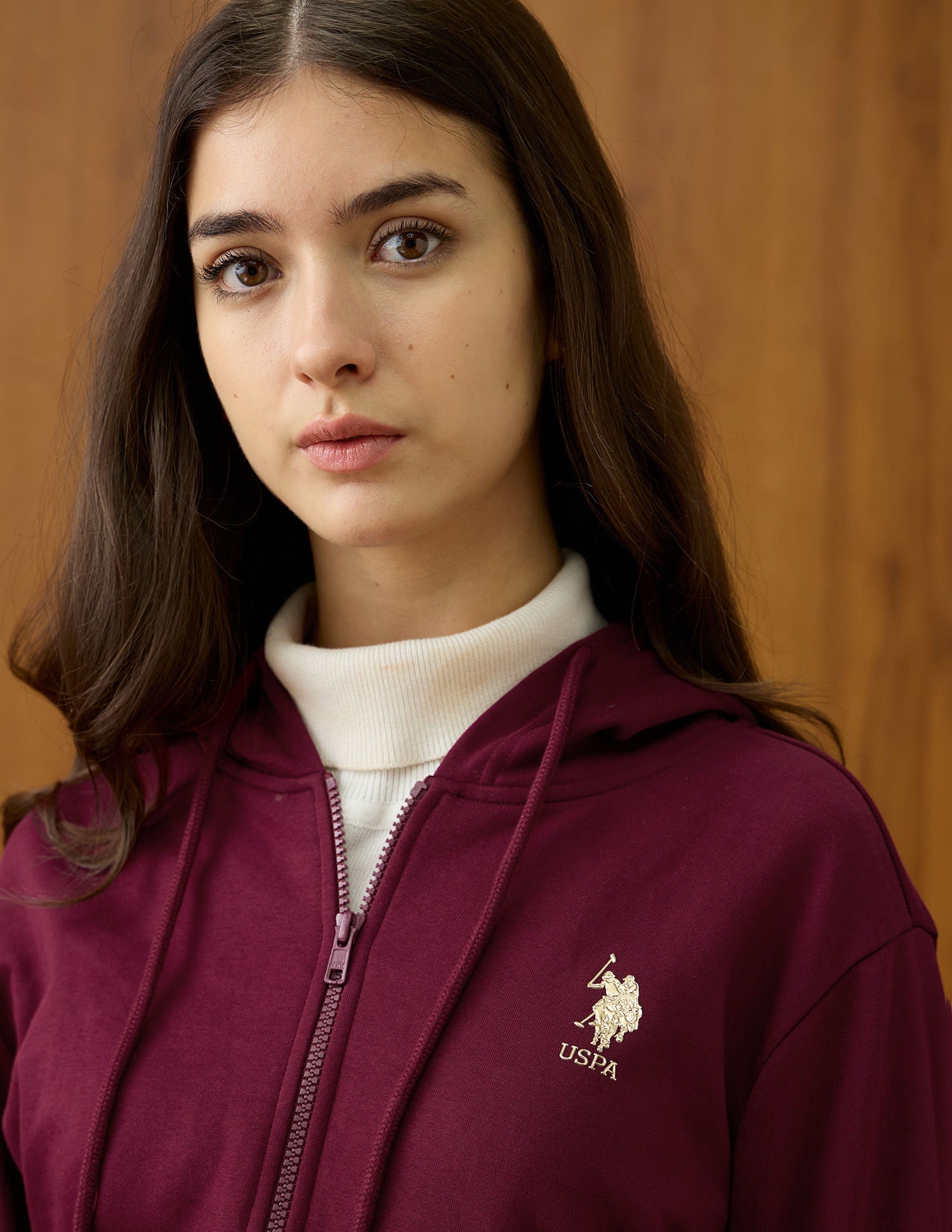 Regular Fit Solid Sweatshirt Red - U.S. POLO ASSN. | Large