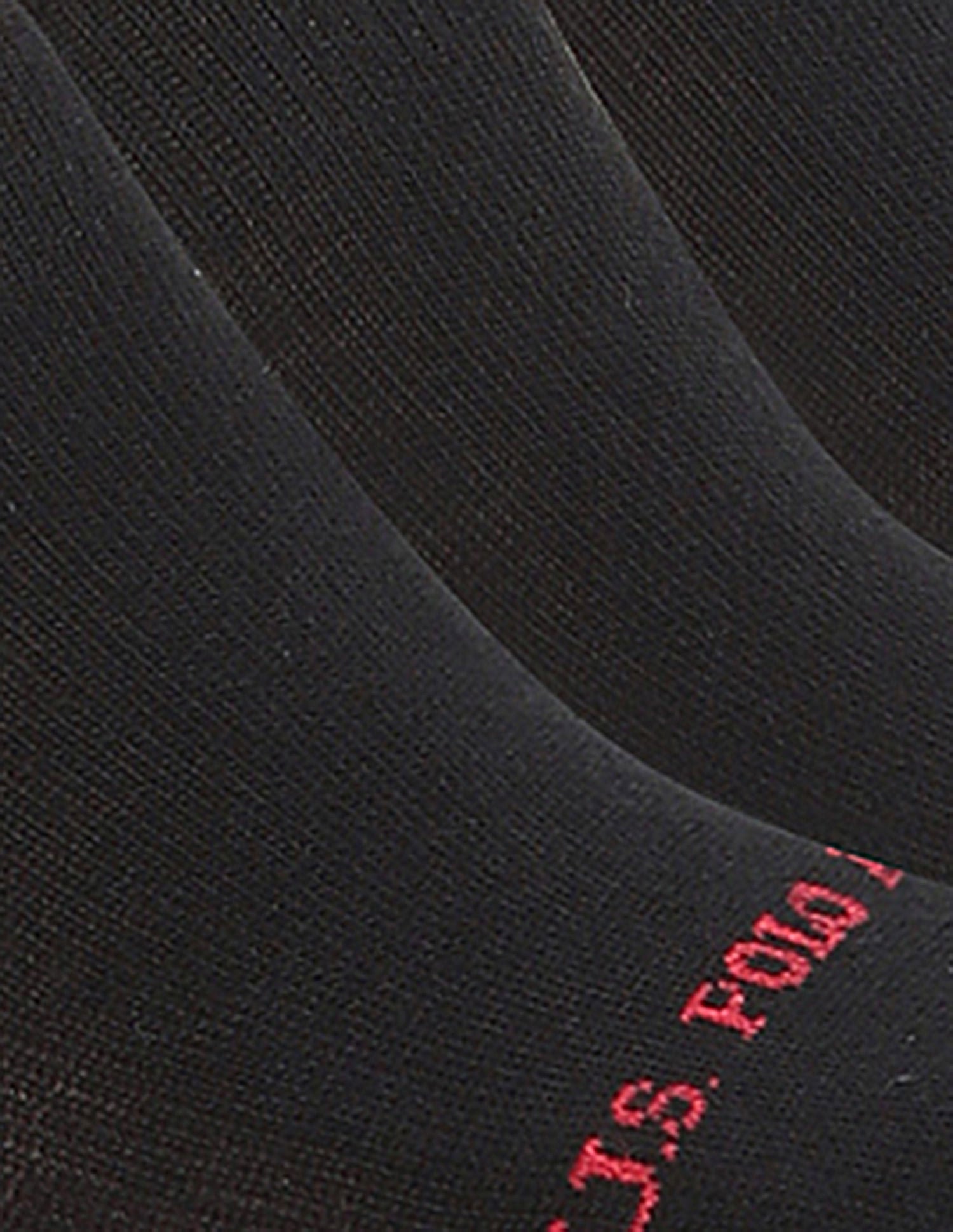 Aloe Finish No Show ES001 Socks - Pack Of 3 Black - U.S. POLO ASSN. | Large