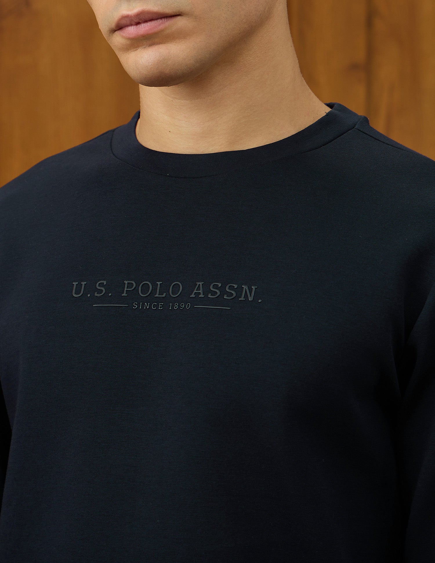 Regular Fit Varsity Theatre Sweatshirt Navy - U.S. POLO ASSN. | Large