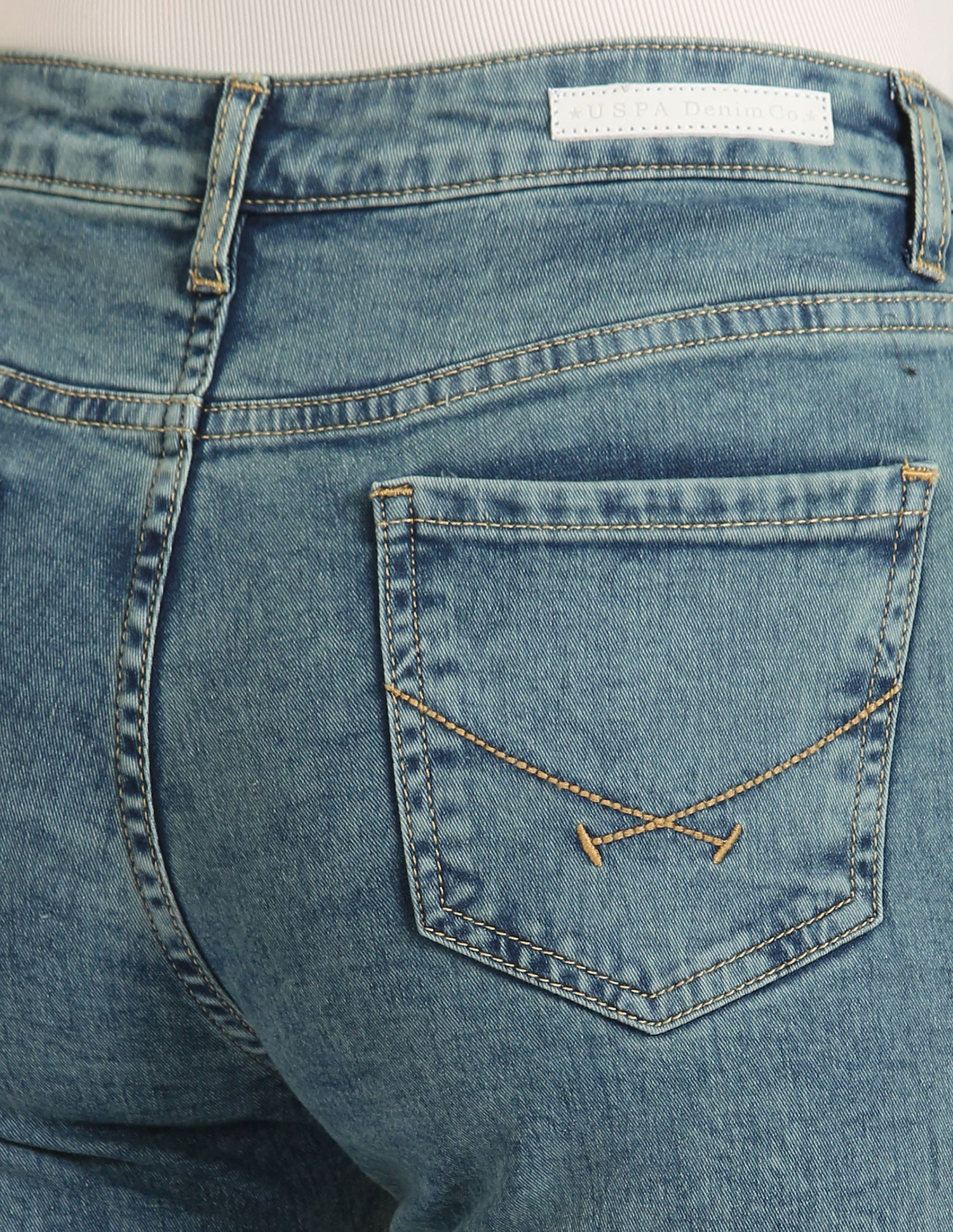 Super Skinny High Rise Jeans Blue - U.S. Polo Assn. India | Large