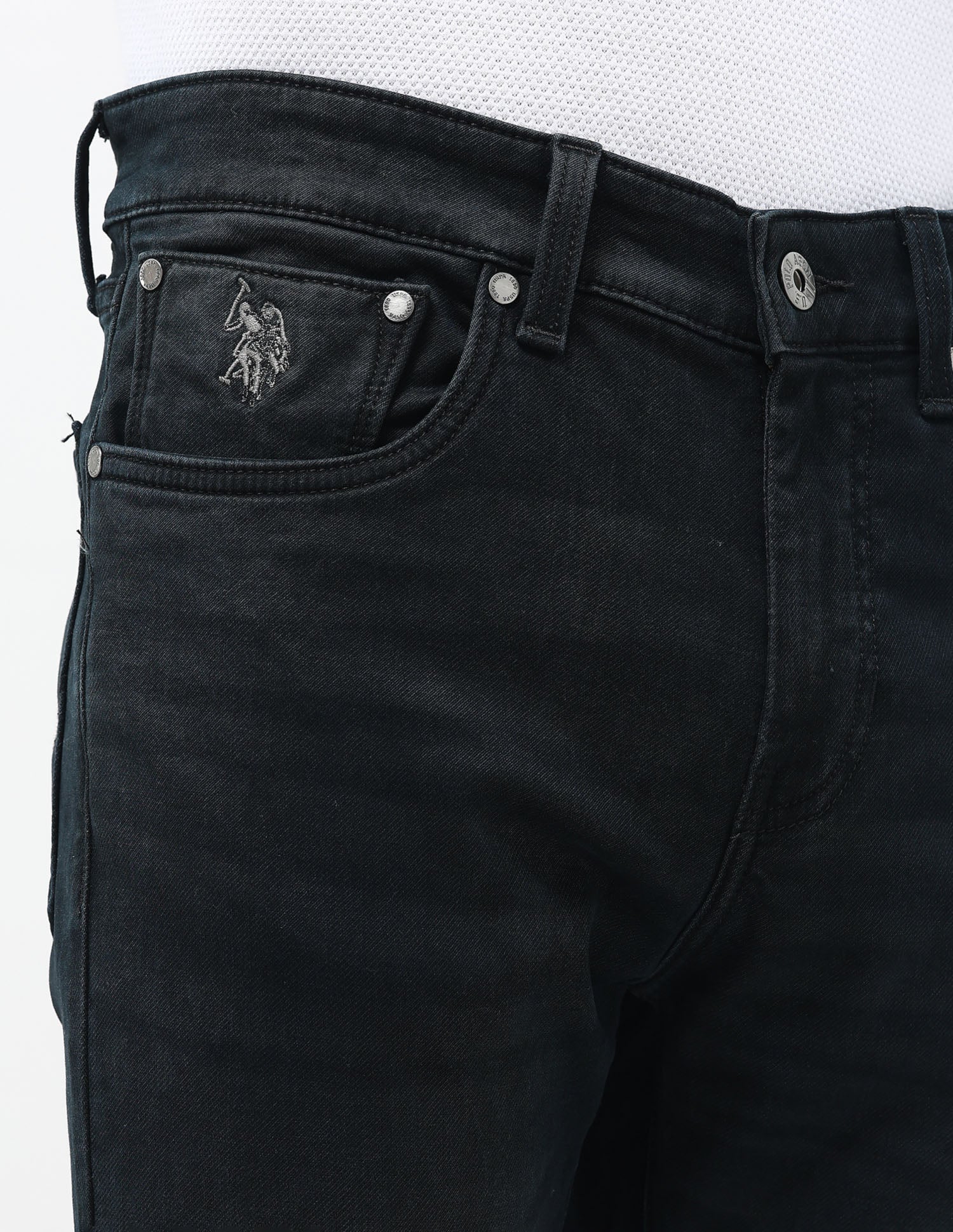 Regallo Skinny Fit Blue Jeans Dark Blue - U.S. POLO ASSN. | Large