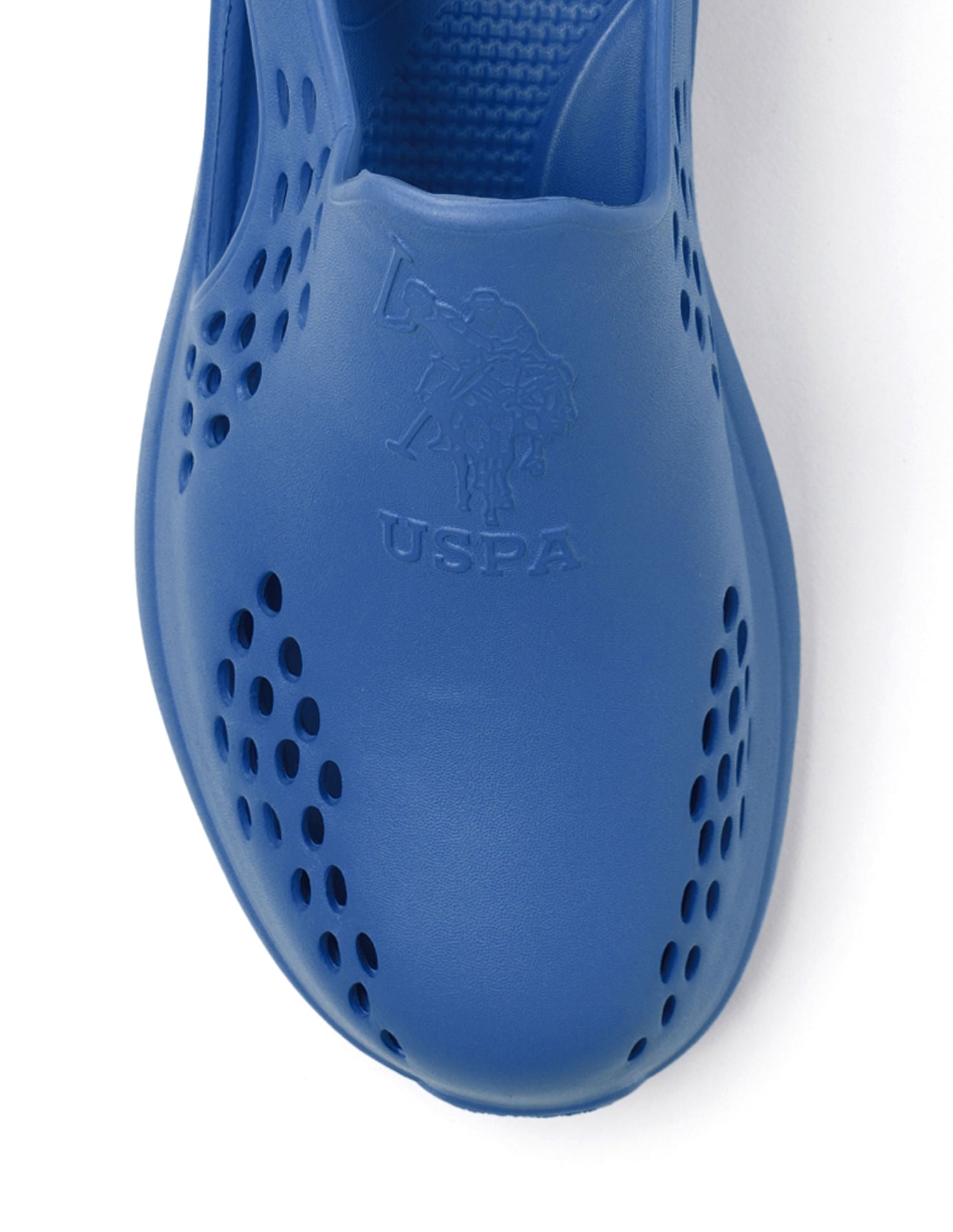 Men Noan Royal Blue Foam Walk Clogs Blue - U.S. Polo Assn. India | Large