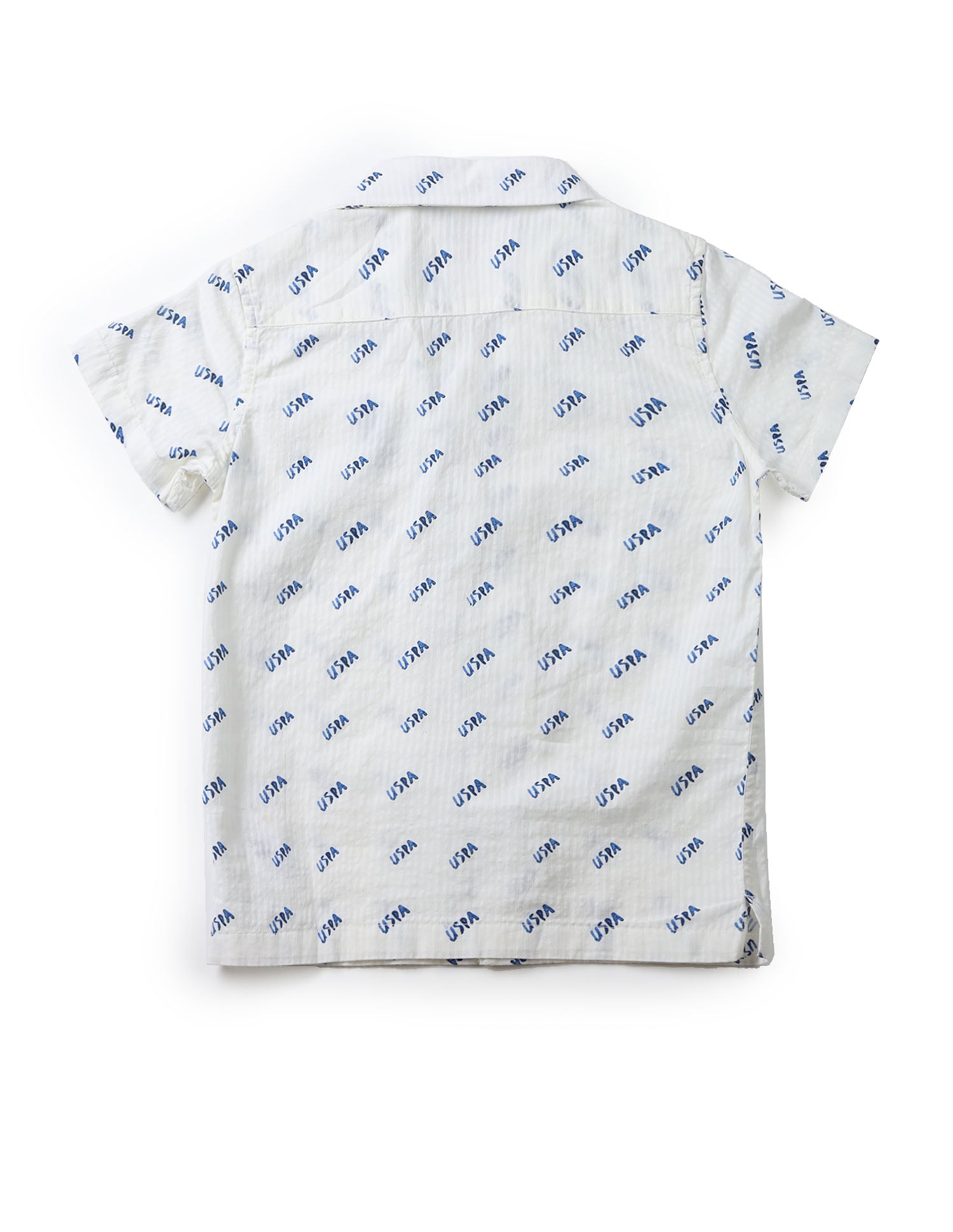 UKSHT1337 WHITE Boys Shirt White - U.S. POLO ASSN. | Large