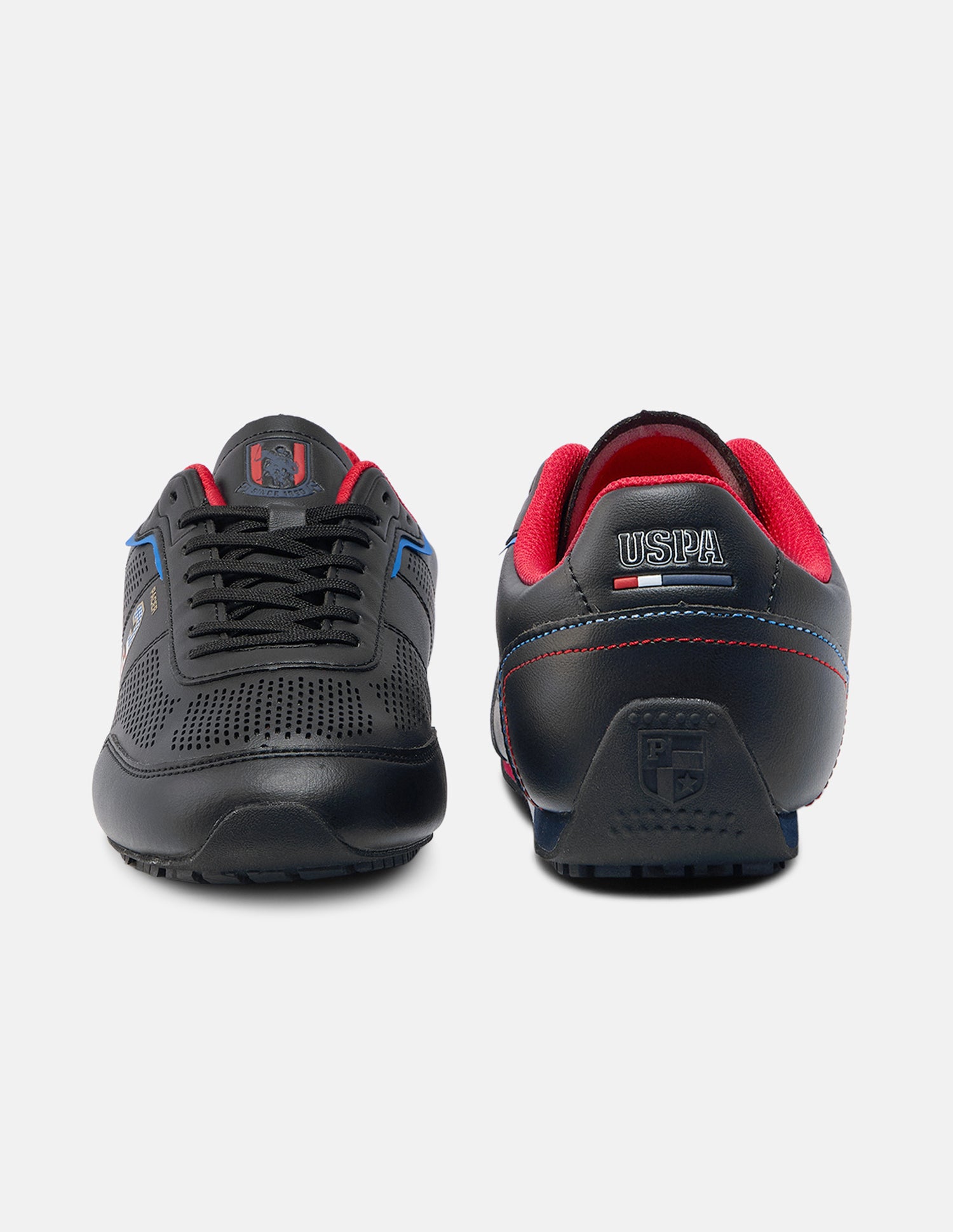 Round Toe Pacer Sneakers Black - U.S. Polo Assn. India | Large
