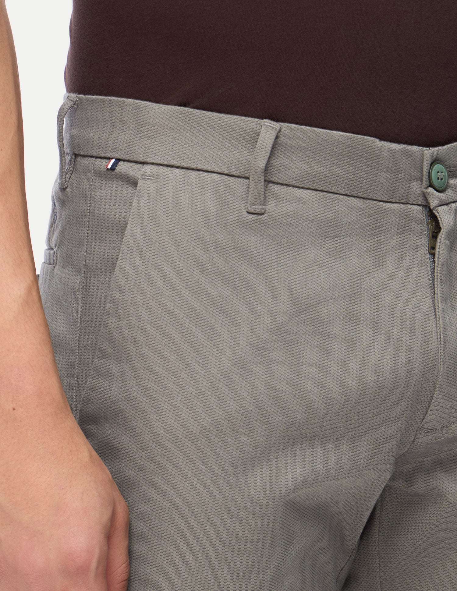 Austin Trim Regular Fit Satin Trousers Grey - U.S. Polo Assn. India | Large