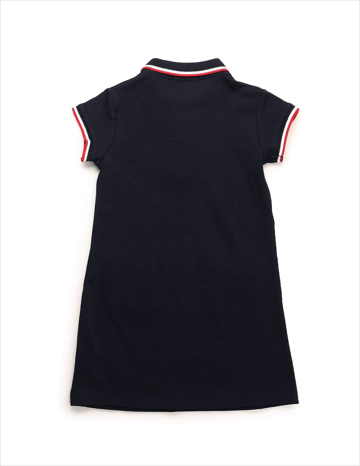 Girls Solid A-line Polo Dress Navy - U.S. POLO ASSN. | Large
