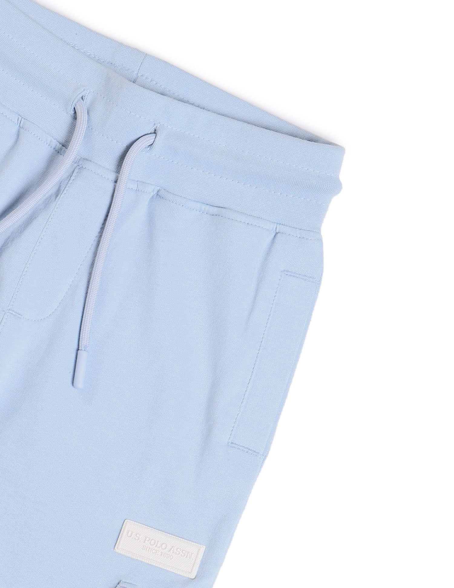 Boys Pure CottonTrack Pants Blue - U.S. POLO ASSN. | Large