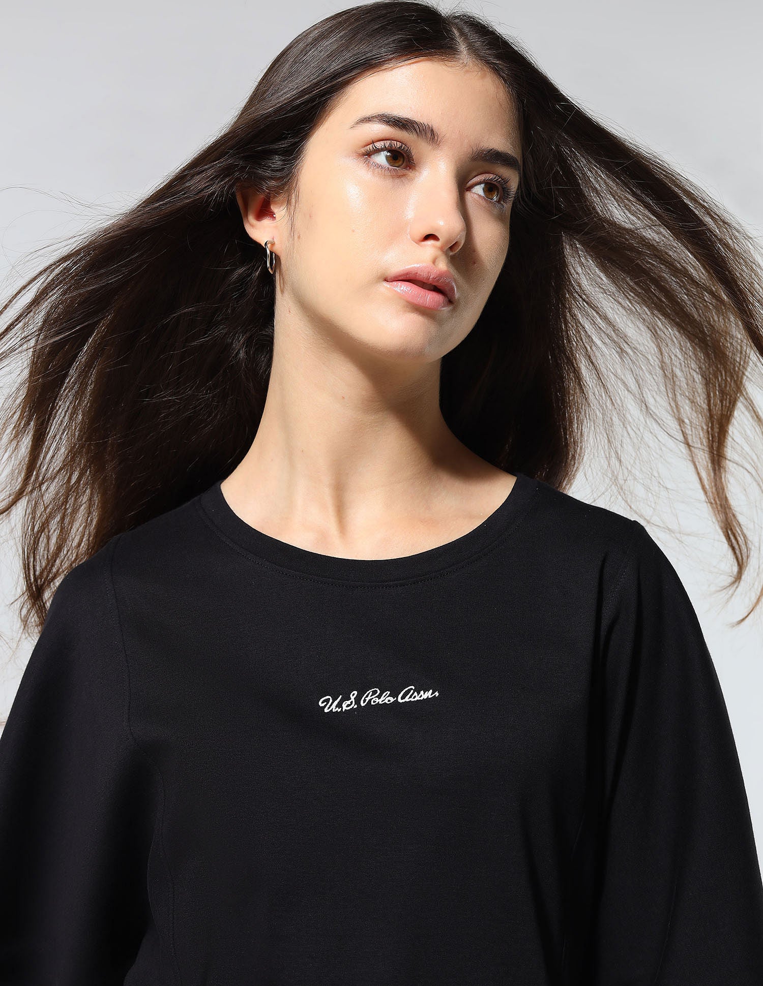 Relaxed Fit Solid Co-Ords Black - U.S. POLO ASSN. | Large